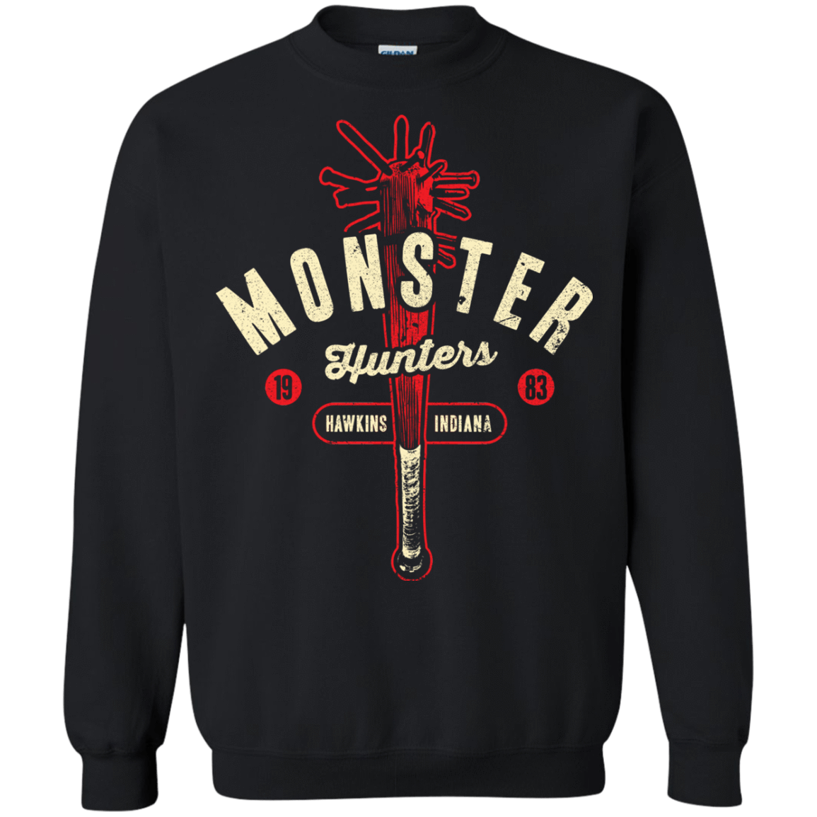 Sweatshirts Black / Small Monster Hunters 83 Crewneck Sweatshirt