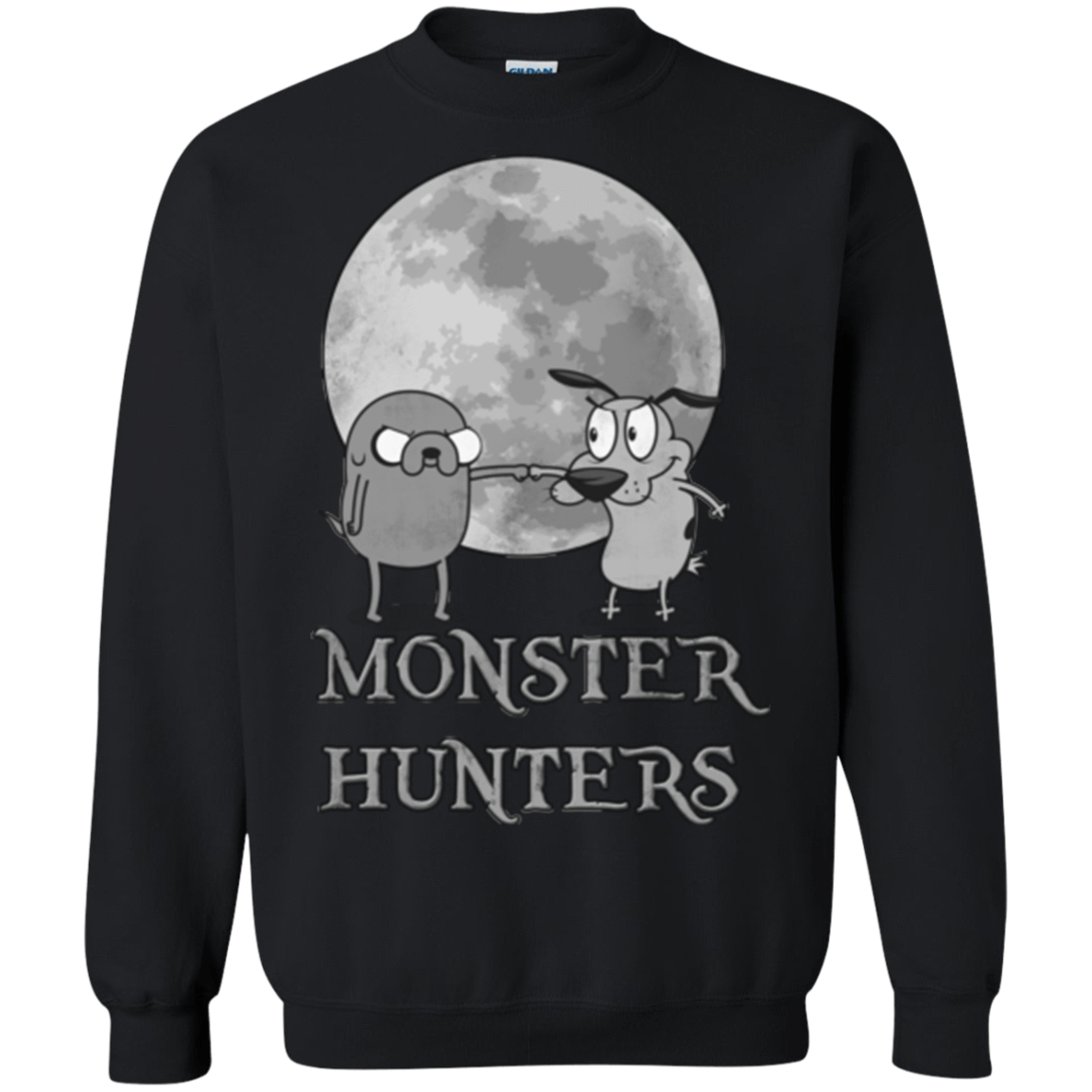 Sweatshirts Black / Small Monster Hunters Crewneck Sweatshirt