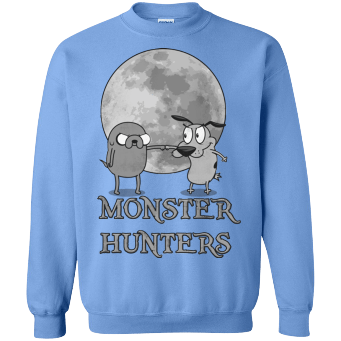Sweatshirts Carolina Blue / Small Monster Hunters Crewneck Sweatshirt