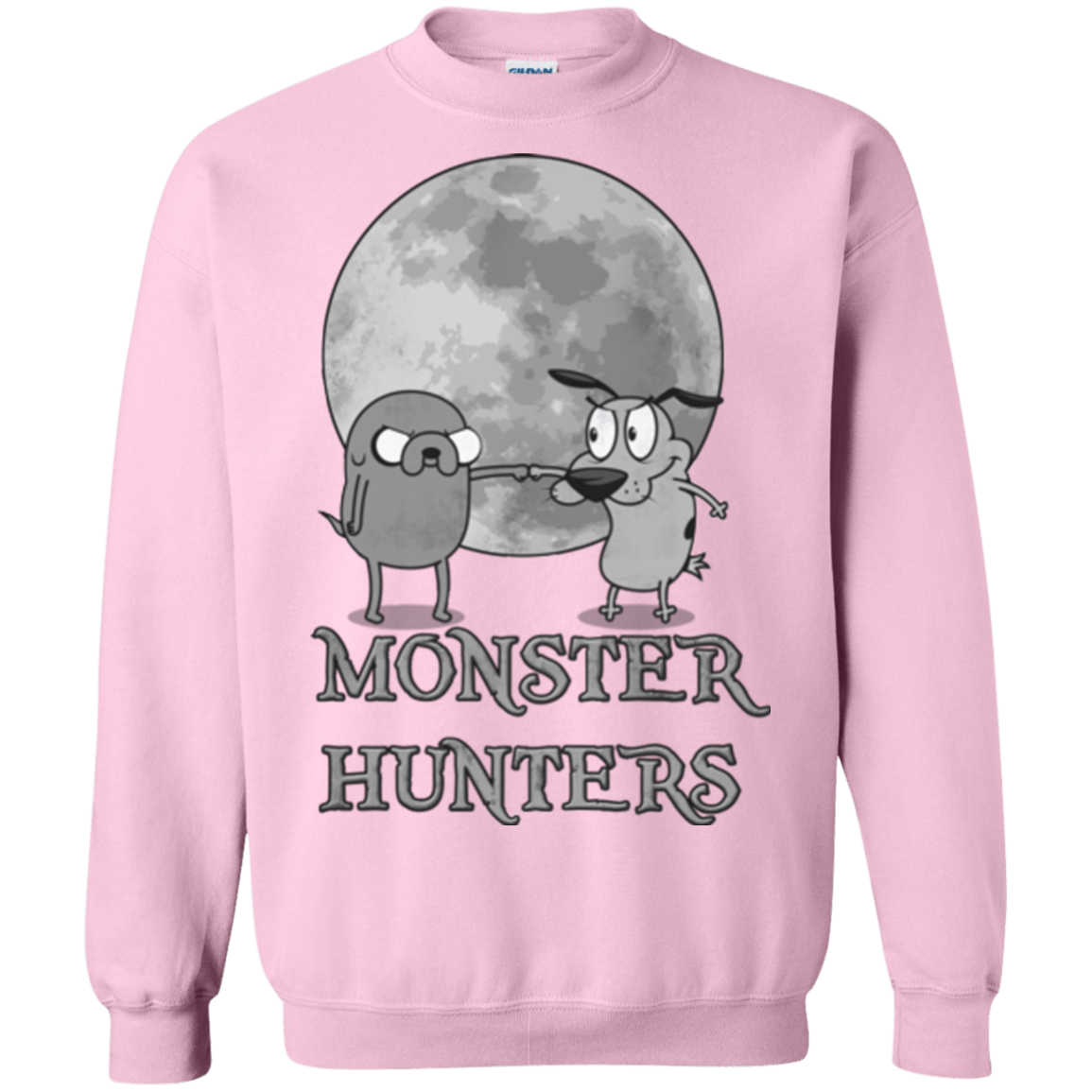 Sweatshirts Light Pink / Small Monster Hunters Crewneck Sweatshirt