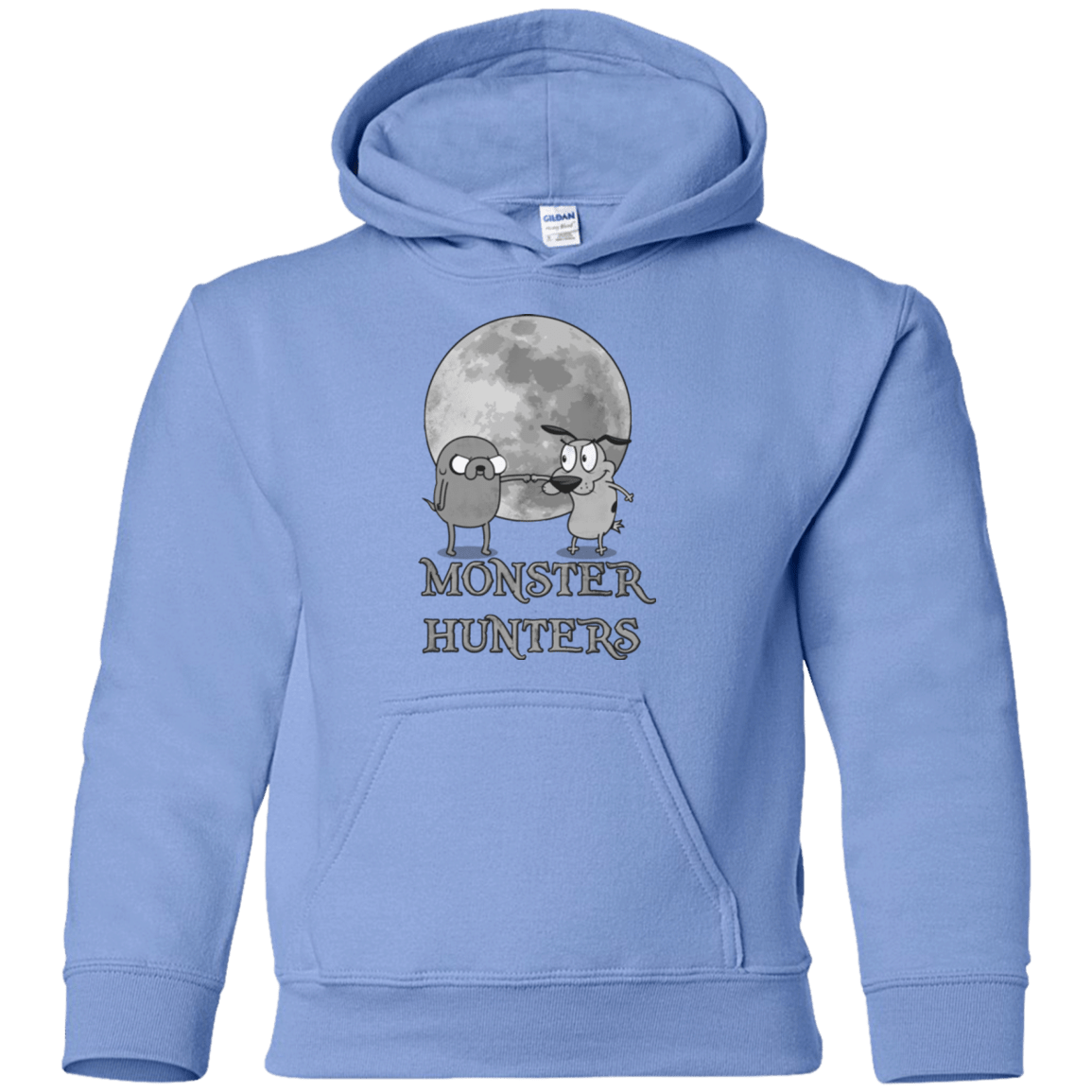 Sweatshirts Carolina Blue / YS Monster Hunters Youth Hoodie