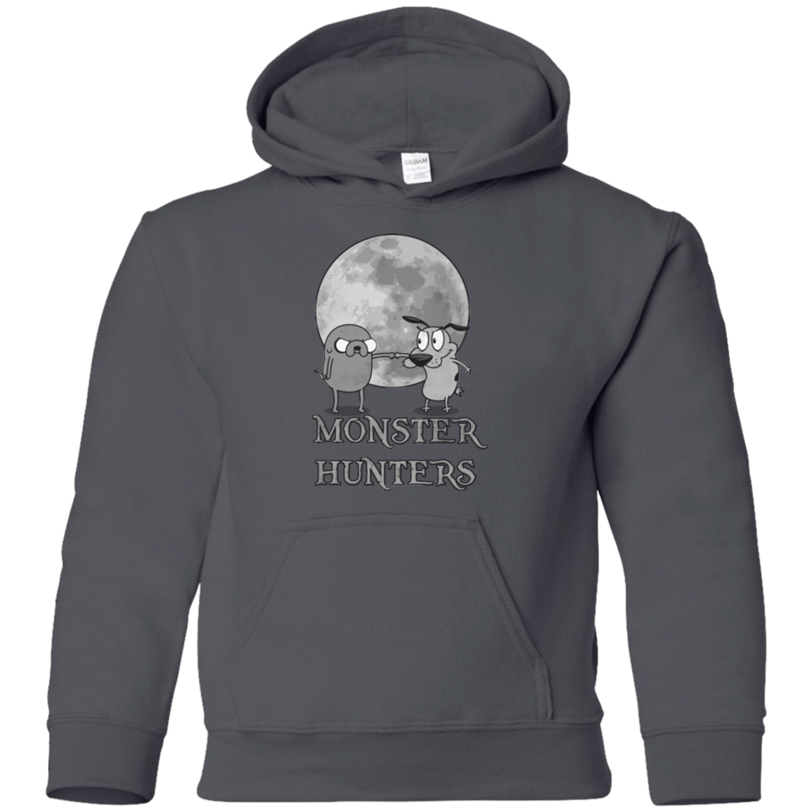 Sweatshirts Charcoal / YS Monster Hunters Youth Hoodie
