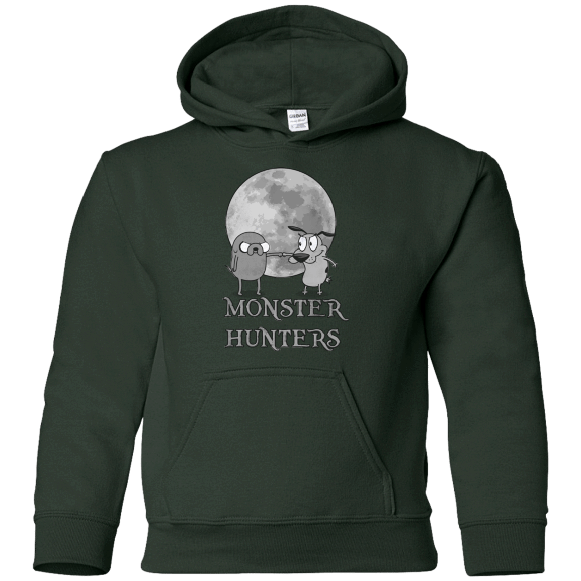 Sweatshirts Forest Green / YS Monster Hunters Youth Hoodie