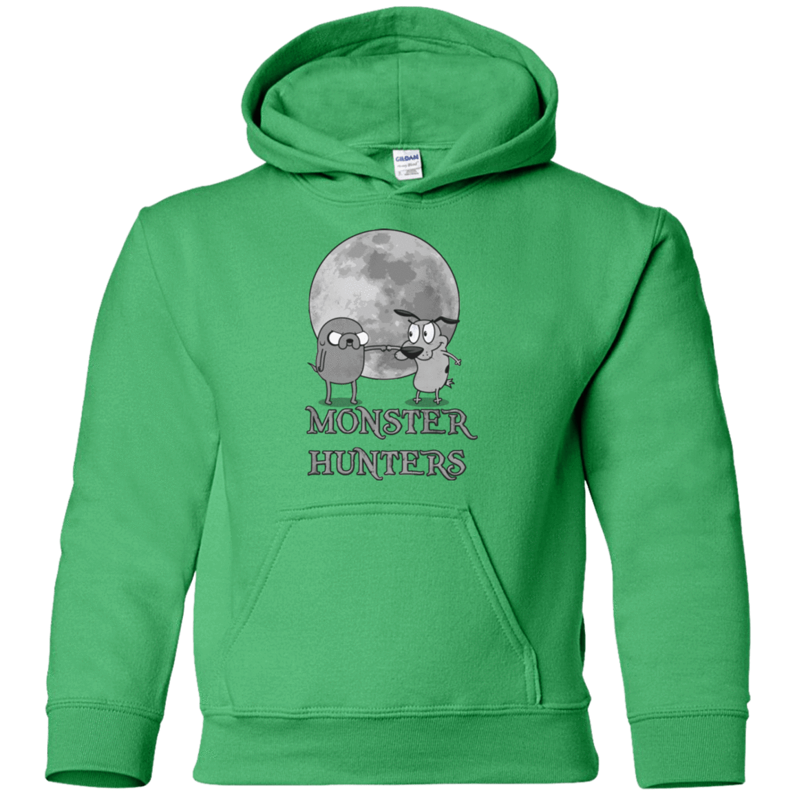Sweatshirts Irish Green / YS Monster Hunters Youth Hoodie