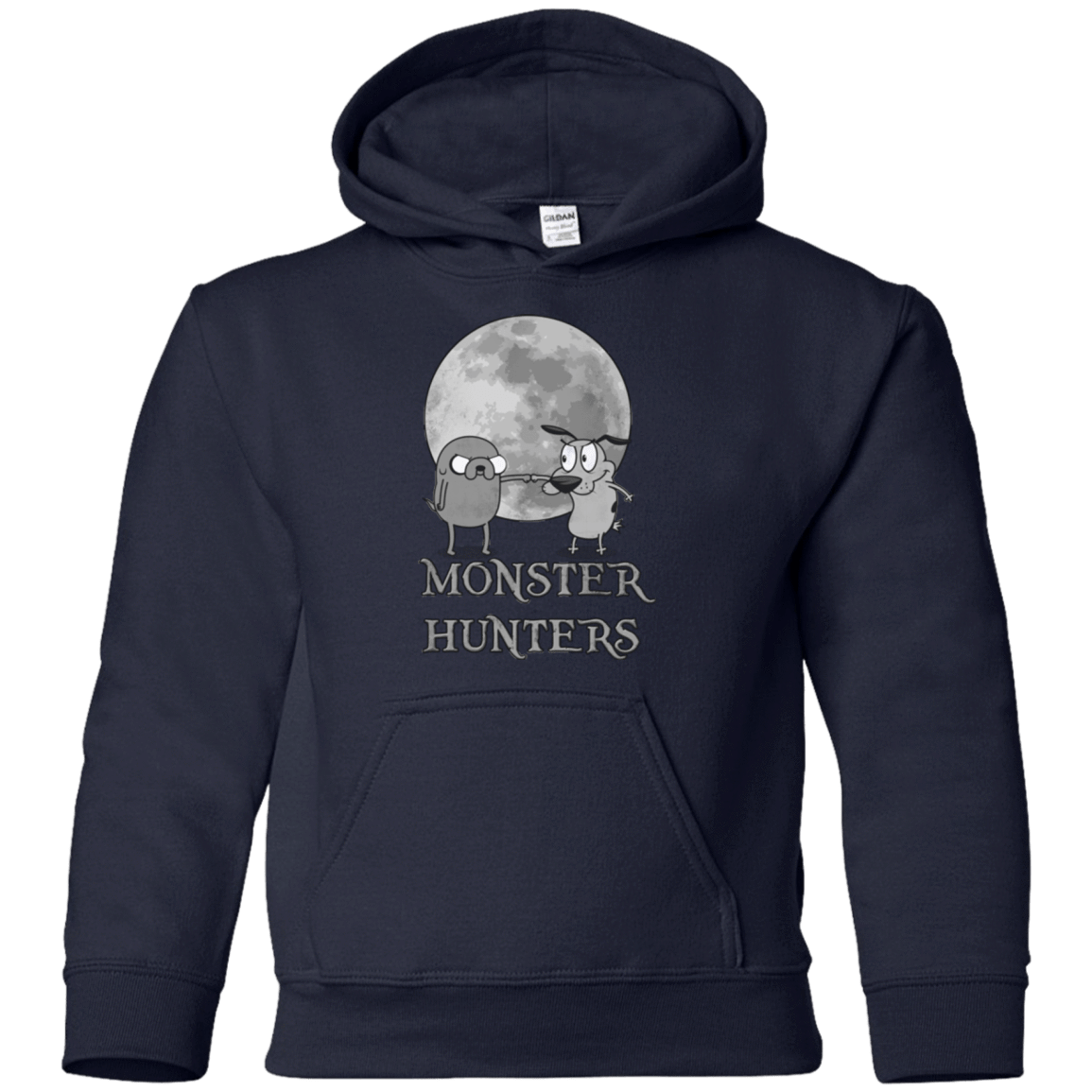 Sweatshirts Navy / YS Monster Hunters Youth Hoodie