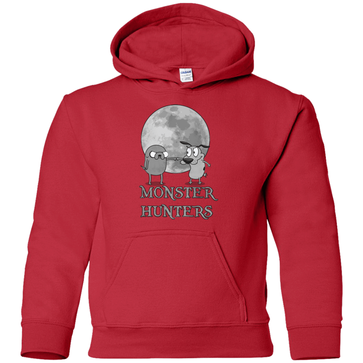 Sweatshirts Red / YS Monster Hunters Youth Hoodie
