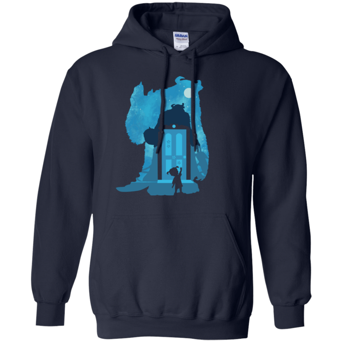 Sweatshirts Navy / S Monster Portrait Pullover Hoodie