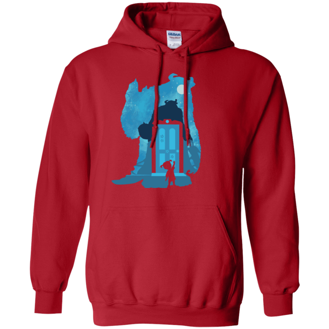 Sweatshirts Red / S Monster Portrait Pullover Hoodie