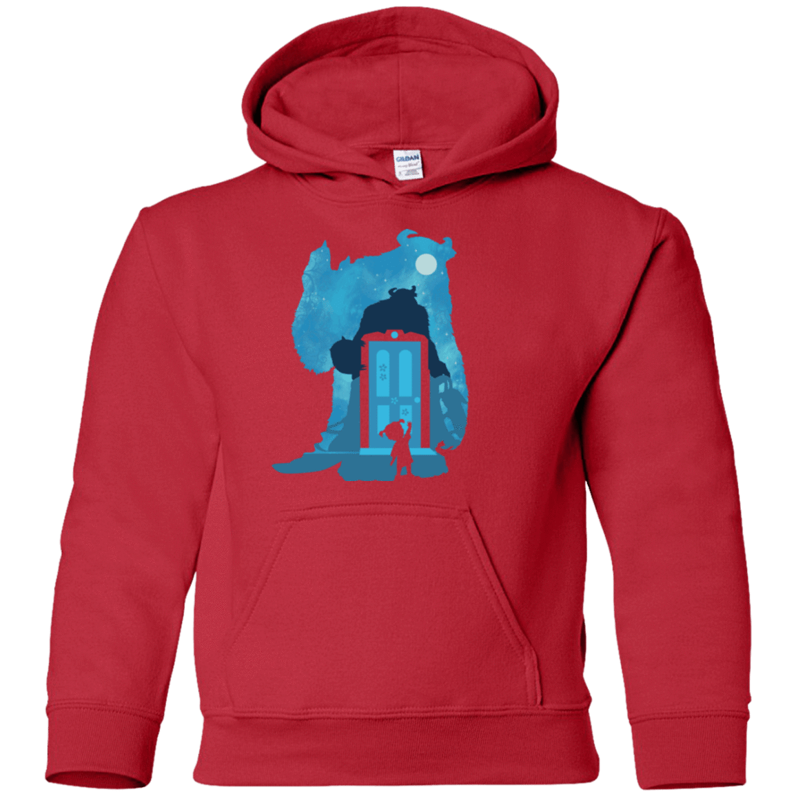Sweatshirts Red / YS Monster Portrait Youth Hoodie