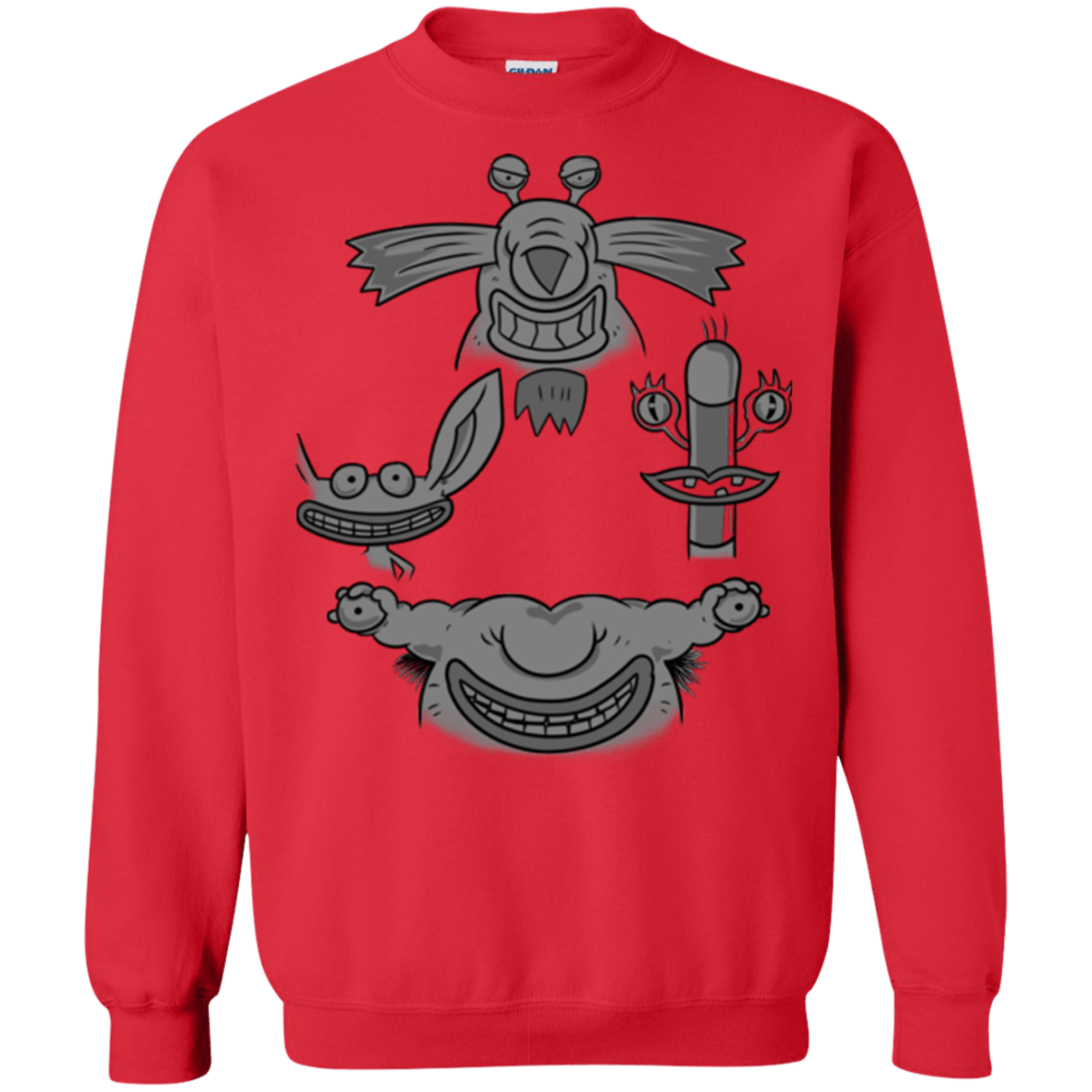 Sweatshirts Red / S MONSTER RHAPSODY Crewneck Sweatshirt