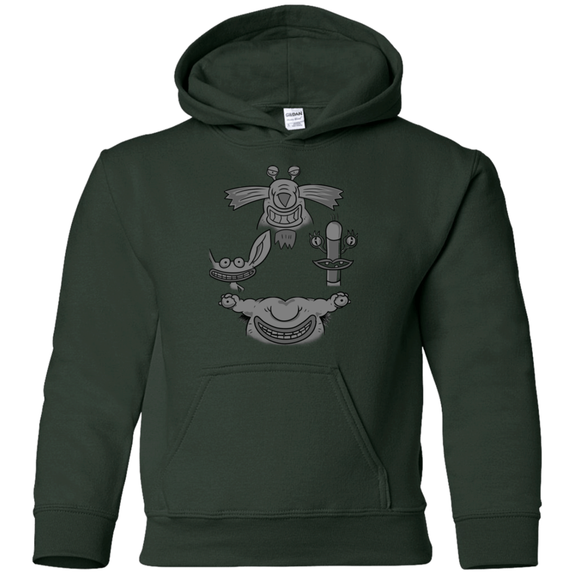 Sweatshirts Forest Green / YS MONSTER RHAPSODY Youth Hoodie