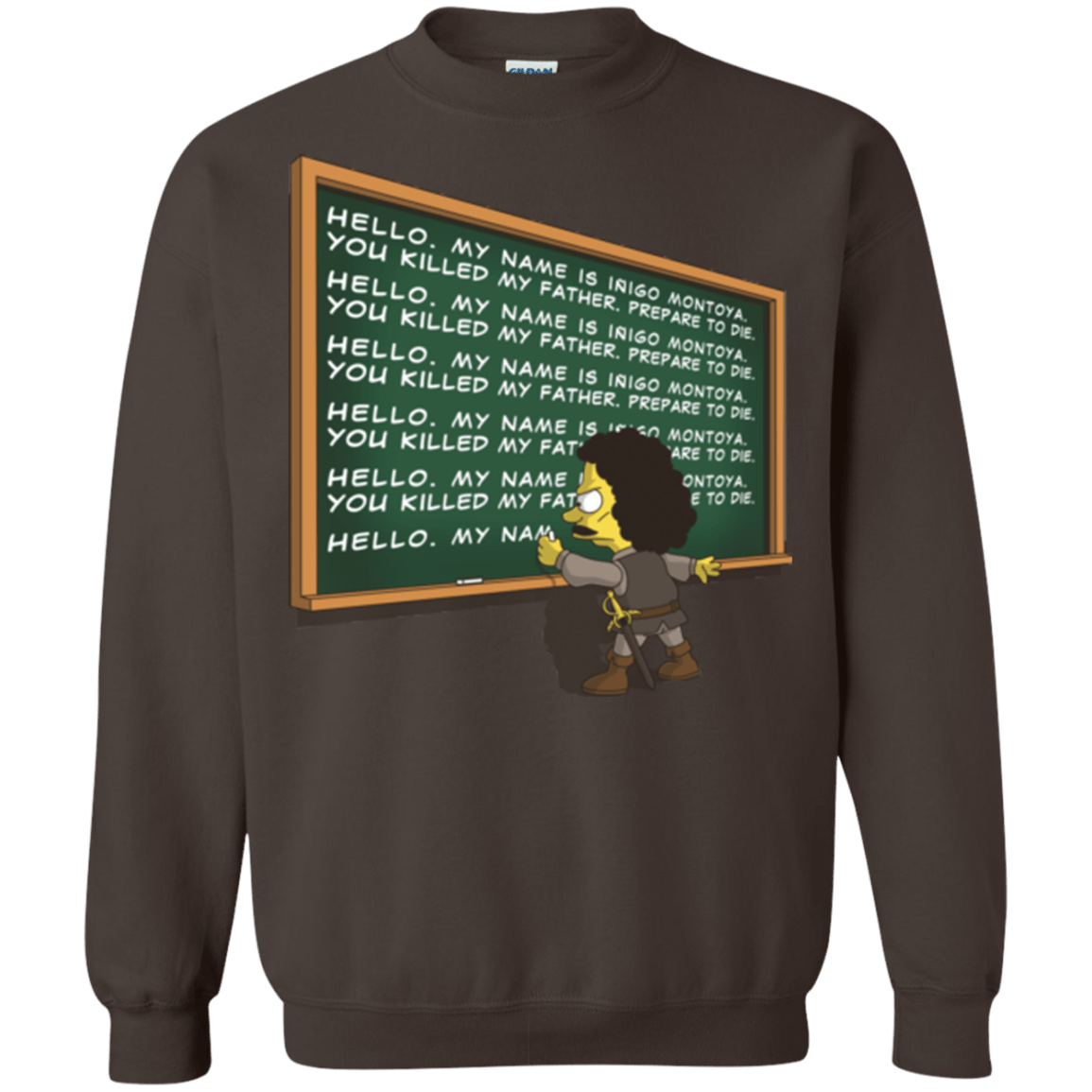Sweatshirts Dark Chocolate / Small Montoya Detention Crewneck Sweatshirt