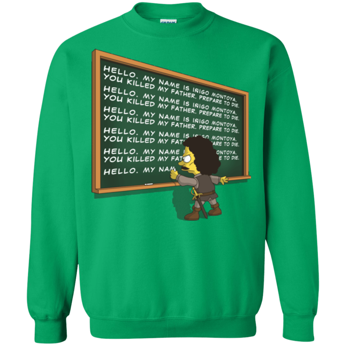 Sweatshirts Irish Green / Small Montoya Detention Crewneck Sweatshirt