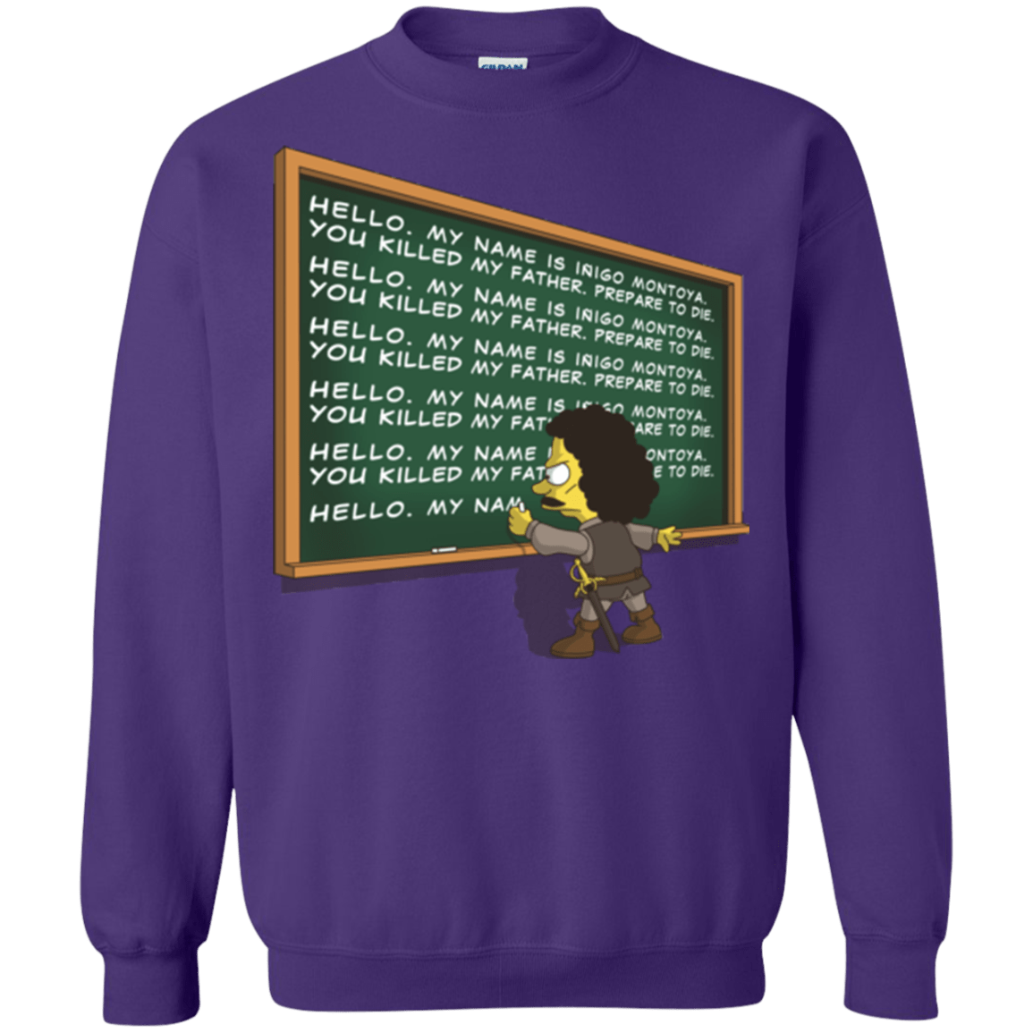 Sweatshirts Purple / Small Montoya Detention Crewneck Sweatshirt