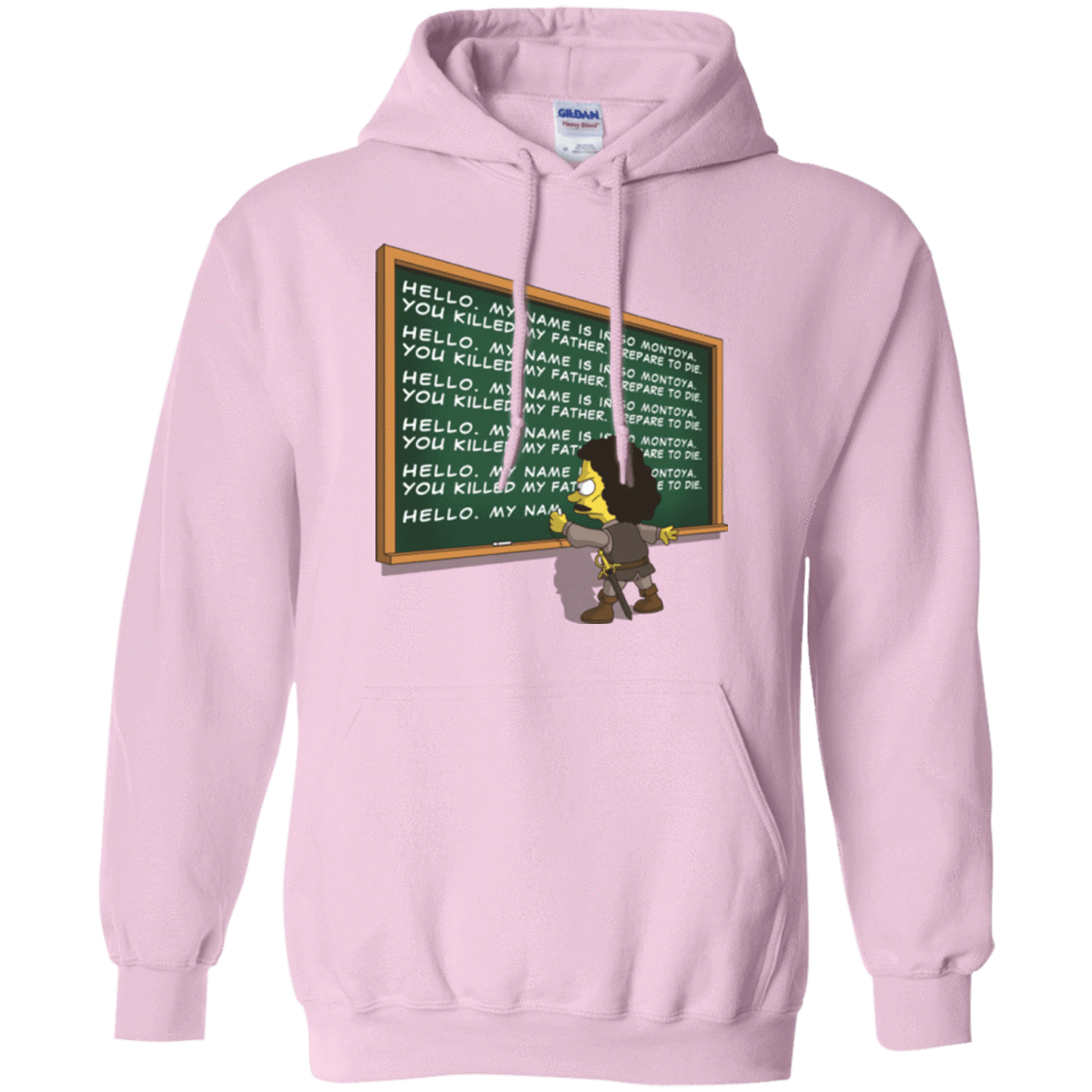 Sweatshirts Light Pink / Small Montoya Detention Pullover Hoodie