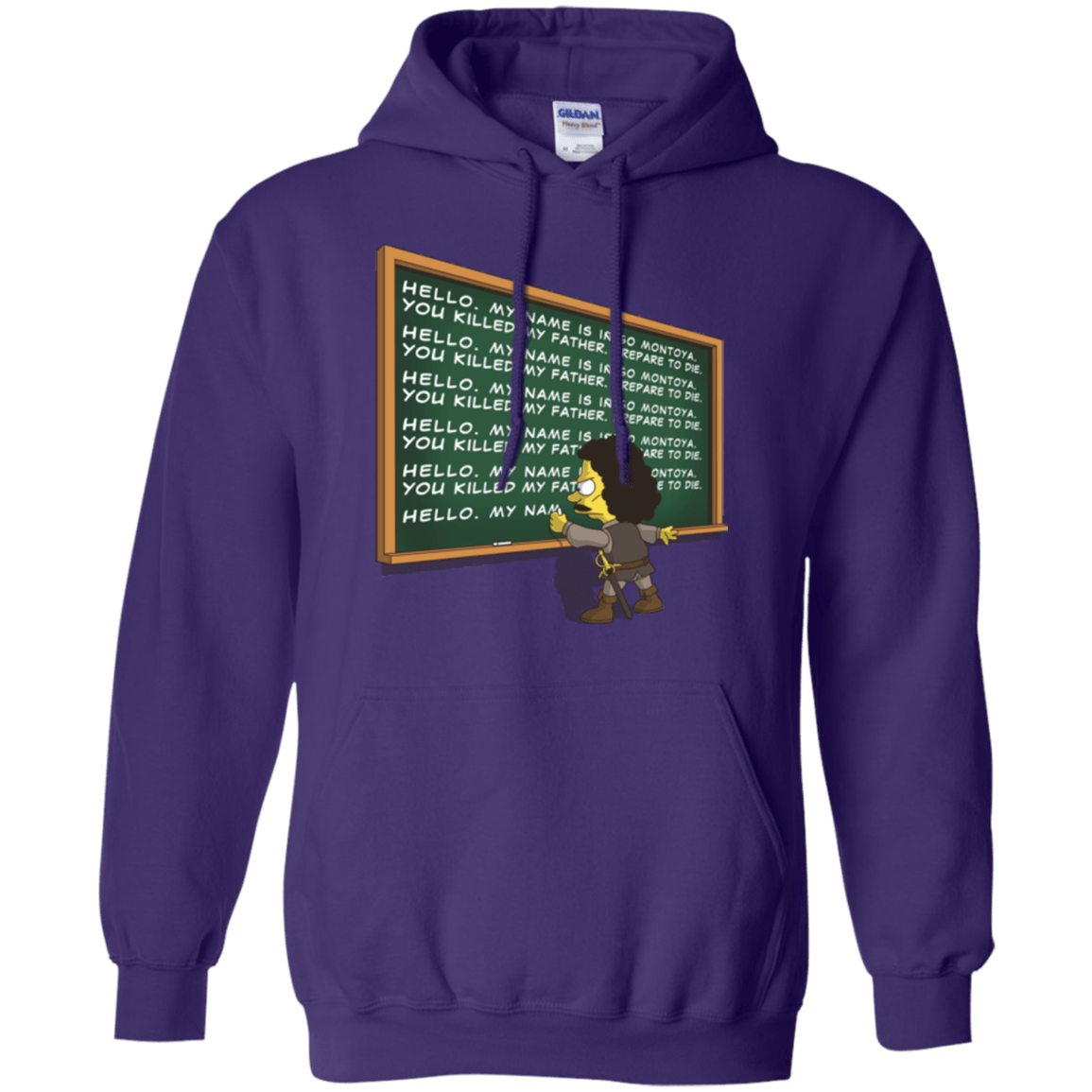 Sweatshirts Purple / Small Montoya Detention Pullover Hoodie