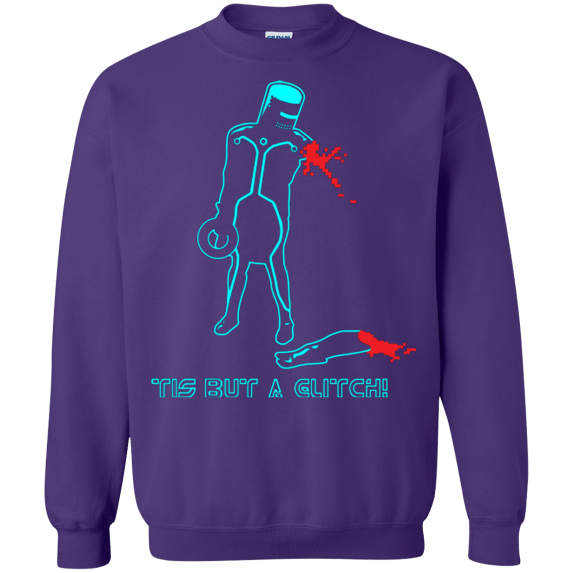 Sweatshirts Purple / Small Monty Pytron Crewneck Sweatshirt