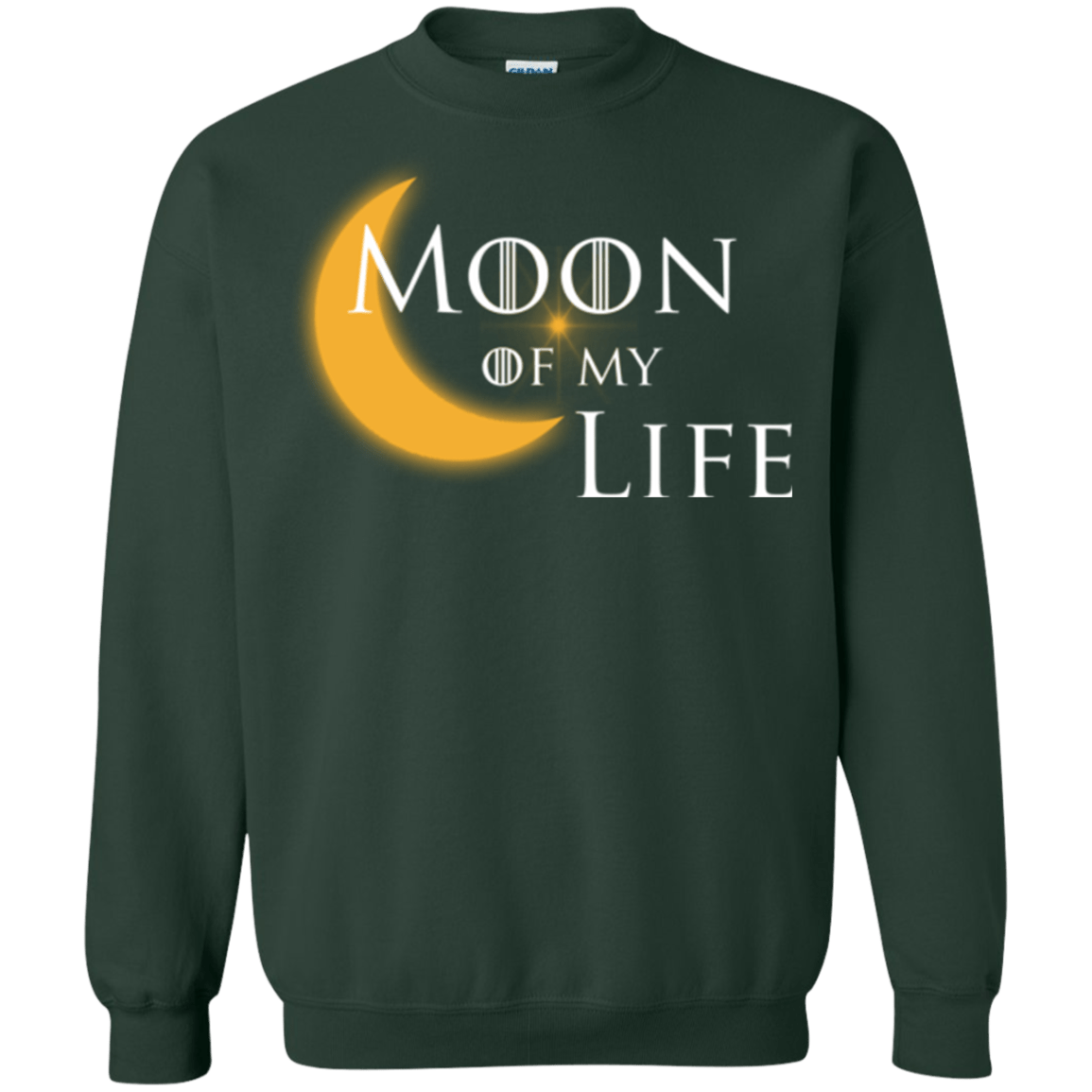 Sweatshirts Forest Green / Small Moon of my Life Crewneck Sweatshirt