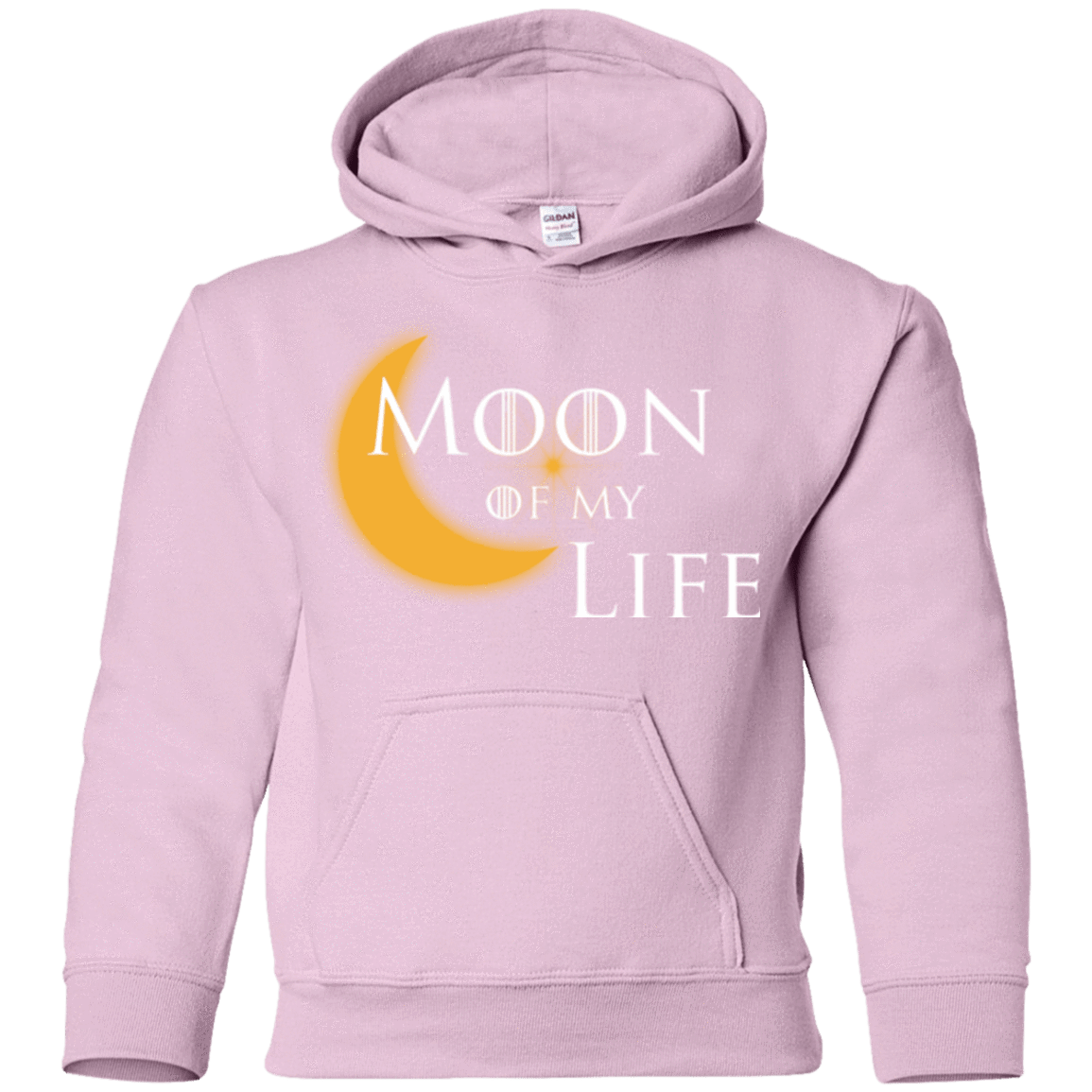 Sweatshirts Light Pink / YS Moon of my Life Youth Hoodie