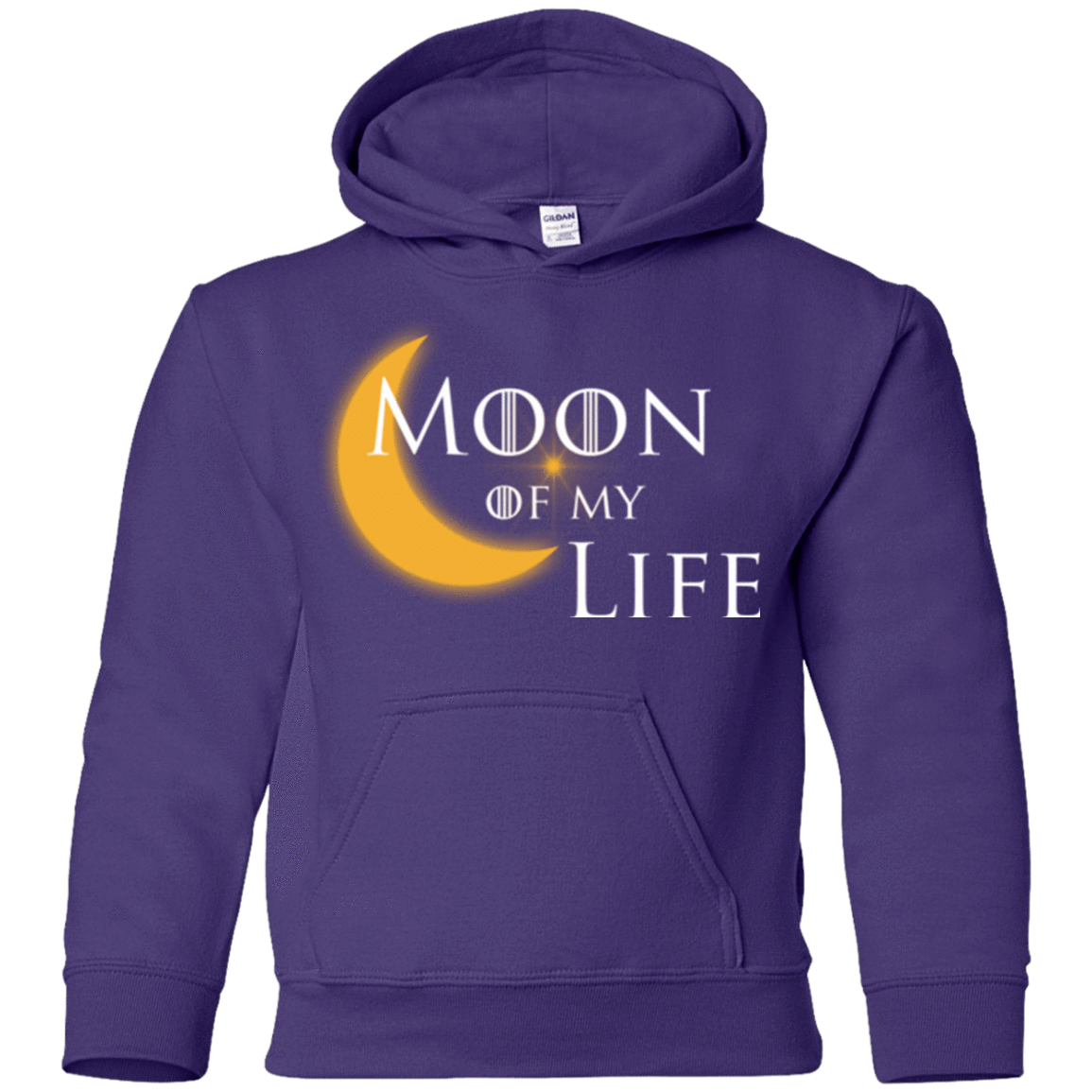 Sweatshirts Purple / YS Moon of my Life Youth Hoodie