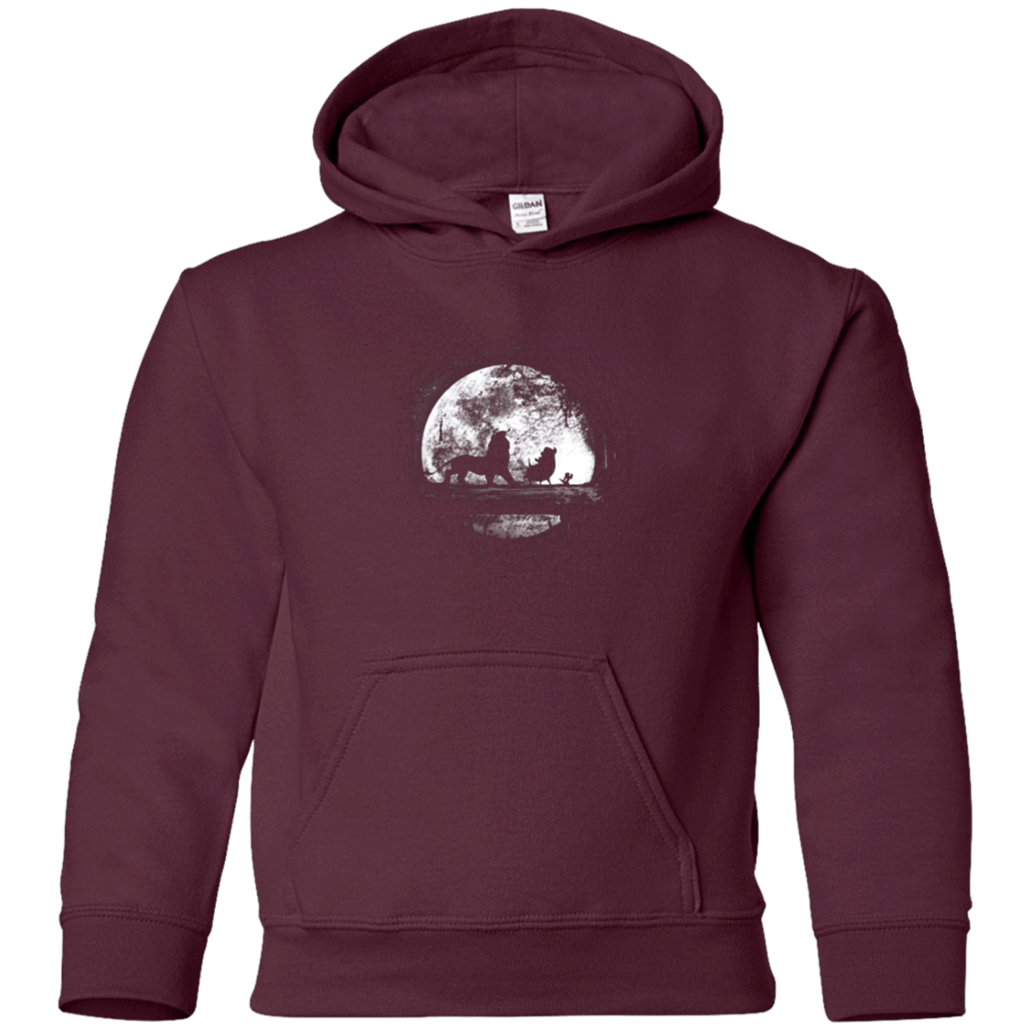 Sweatshirts Maroon / YS Moonlight Youth Hoodie