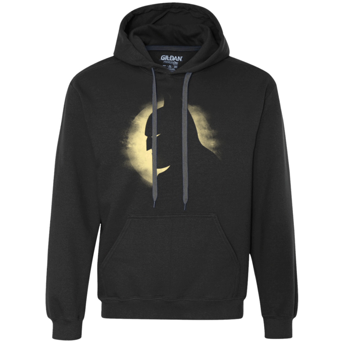 Sweatshirts Black / Small Moonlit Knight Premium Fleece Hoodie
