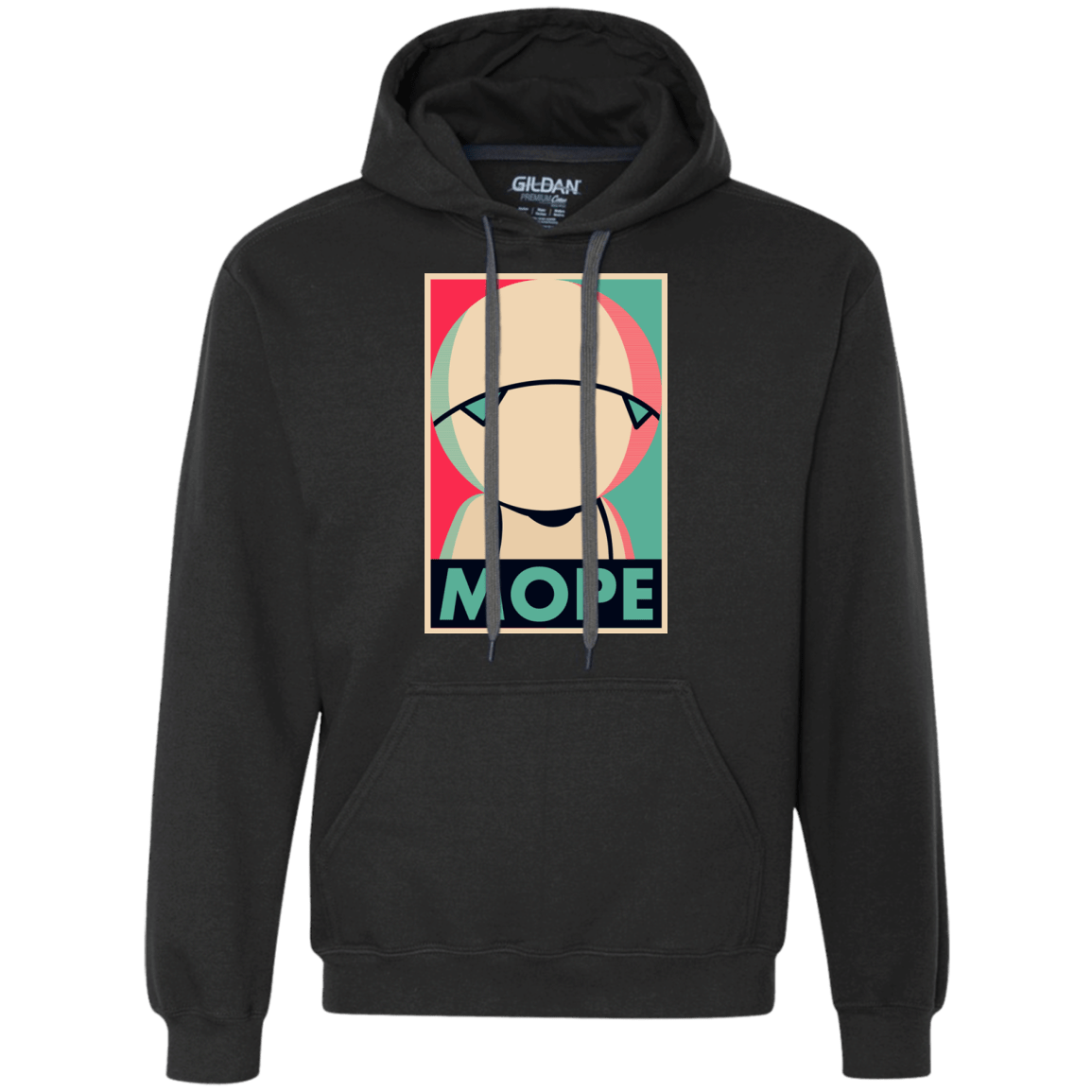 Sweatshirts Black / Small Mope Around Premium Fleece Hoodie