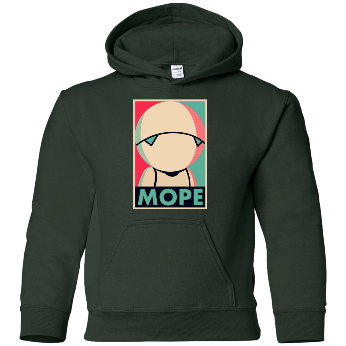 Sweatshirts Forest Green / YS Mope Around Youth Hoodie