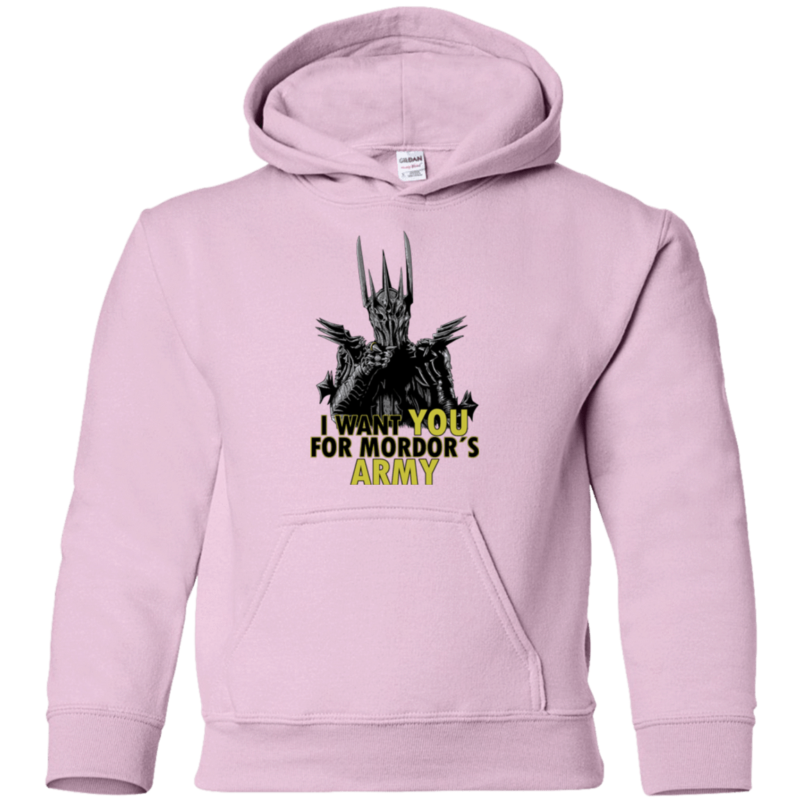 Sweatshirts Light Pink / YS Mordors army Youth Hoodie