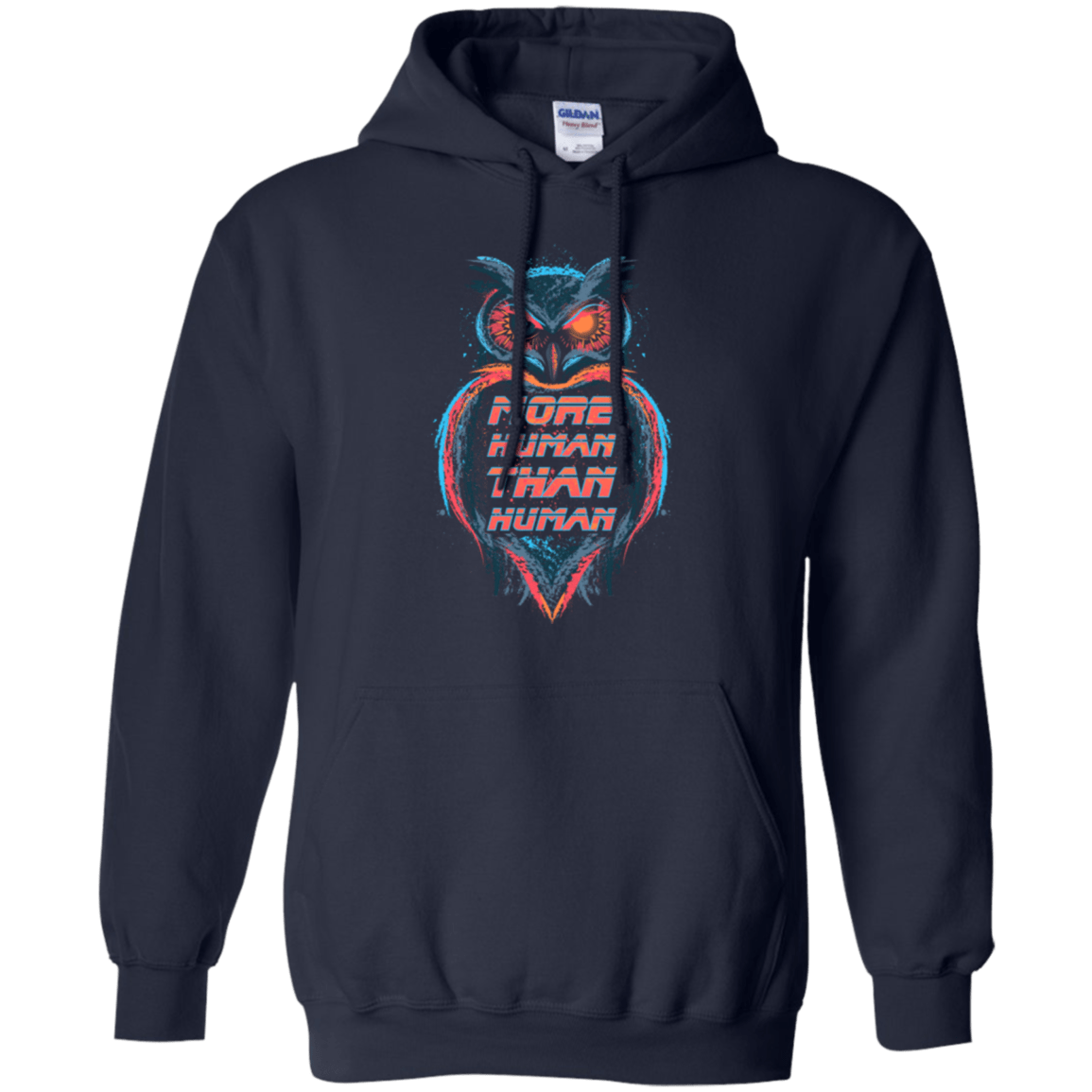 Sweatshirts Navy / Small More Human than Human Pullover Hoodie