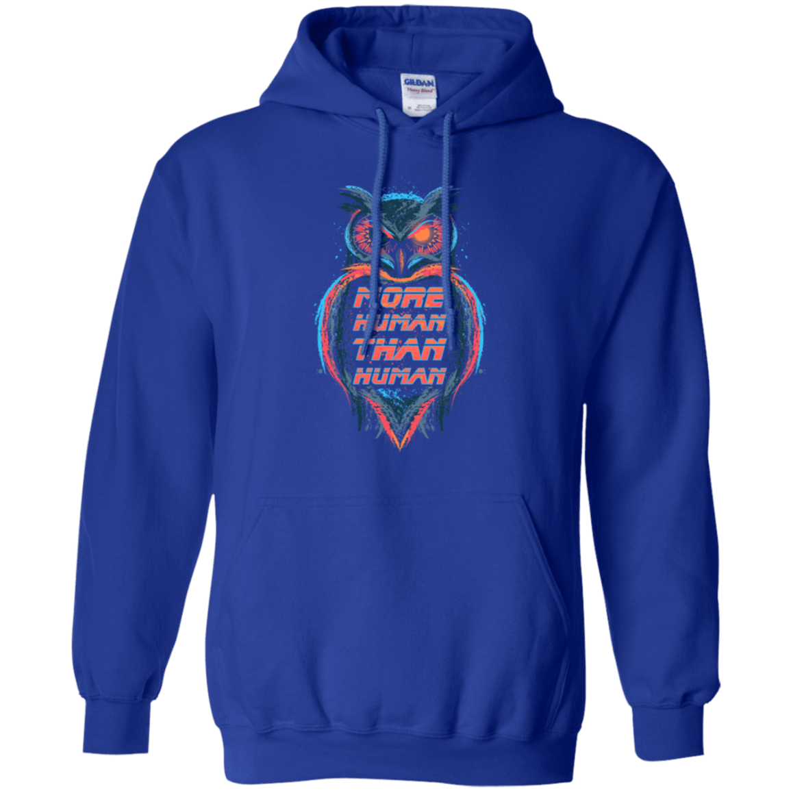 Sweatshirts Royal / Small More Human than Human Pullover Hoodie