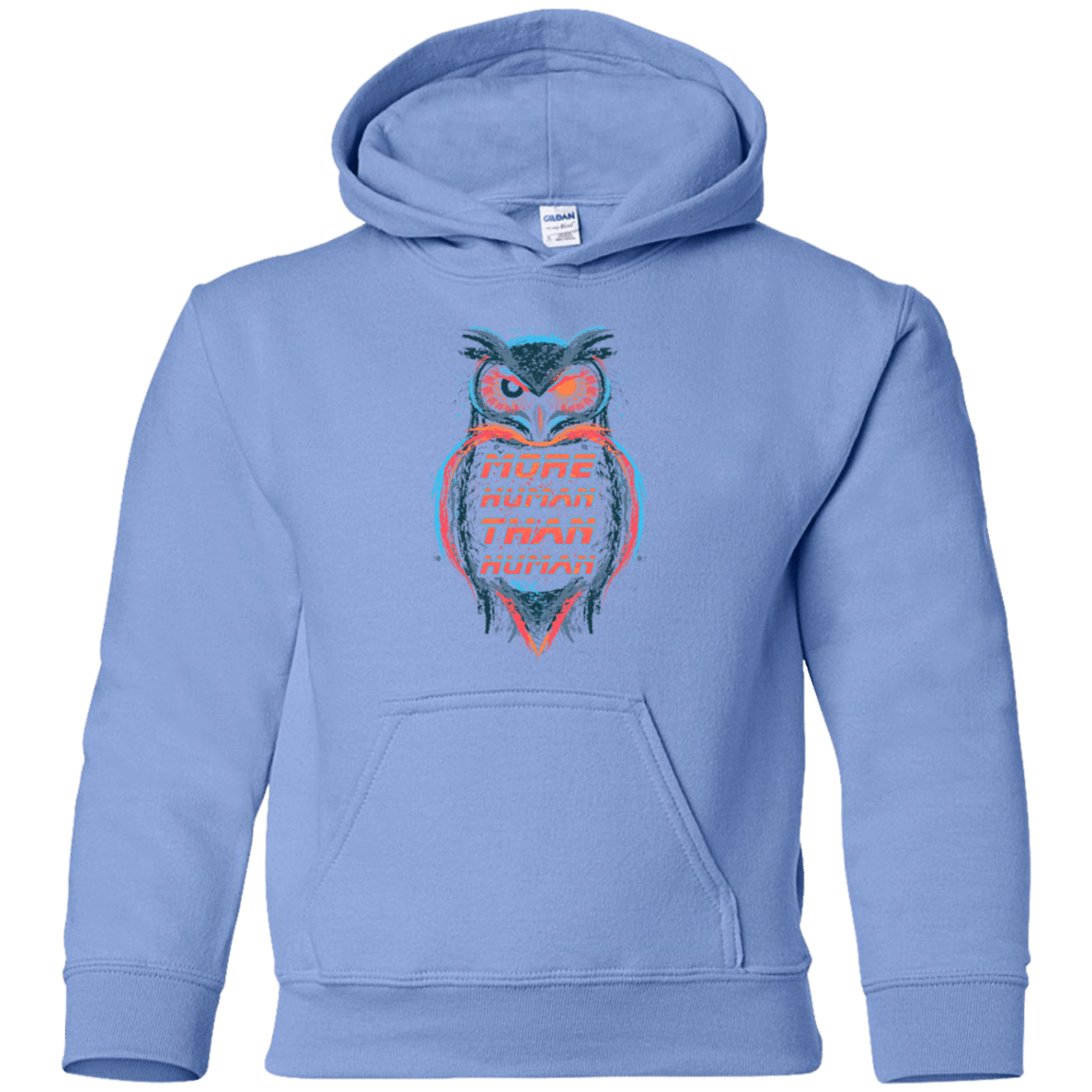 Sweatshirts Carolina Blue / YS More Human than Human Youth Hoodie