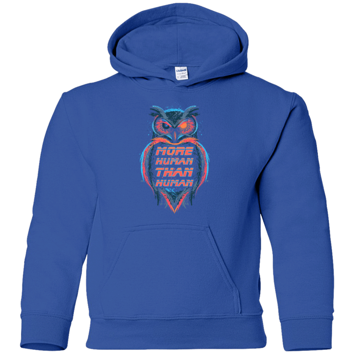Sweatshirts Royal / YS More Human than Human Youth Hoodie