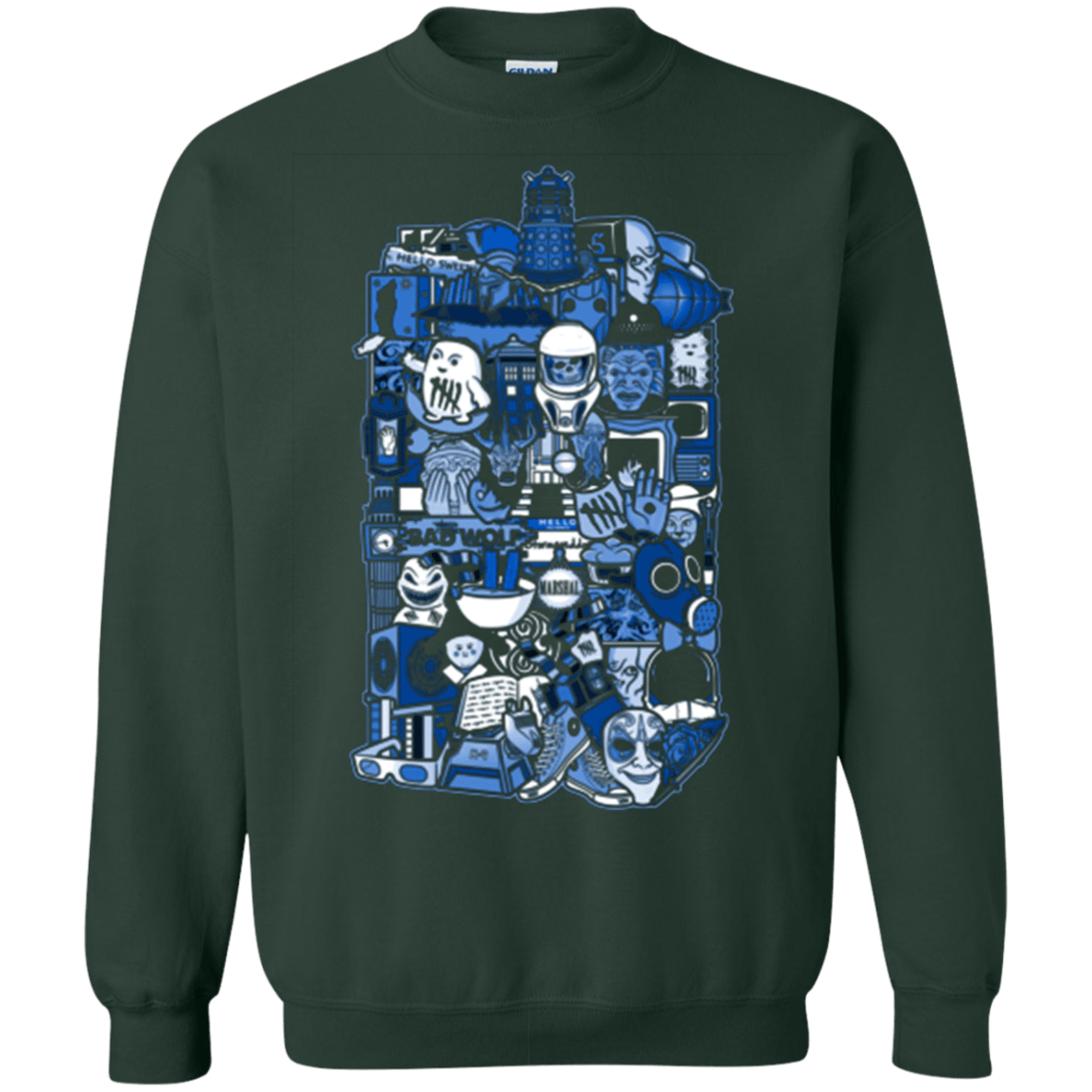 Sweatshirts Forest Green / Small More On The Inside Crewneck Sweatshirt