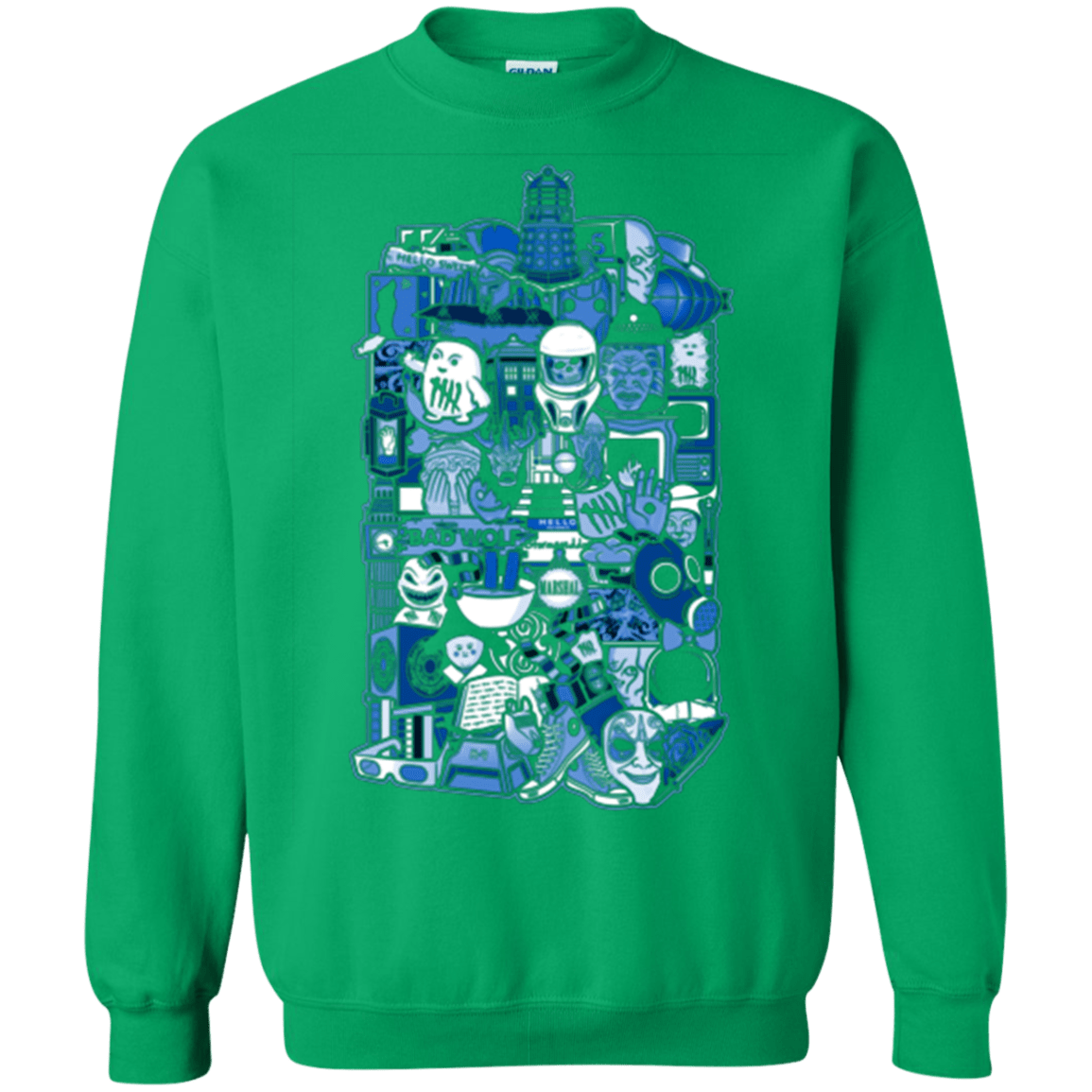 Sweatshirts Irish Green / Small More On The Inside Crewneck Sweatshirt