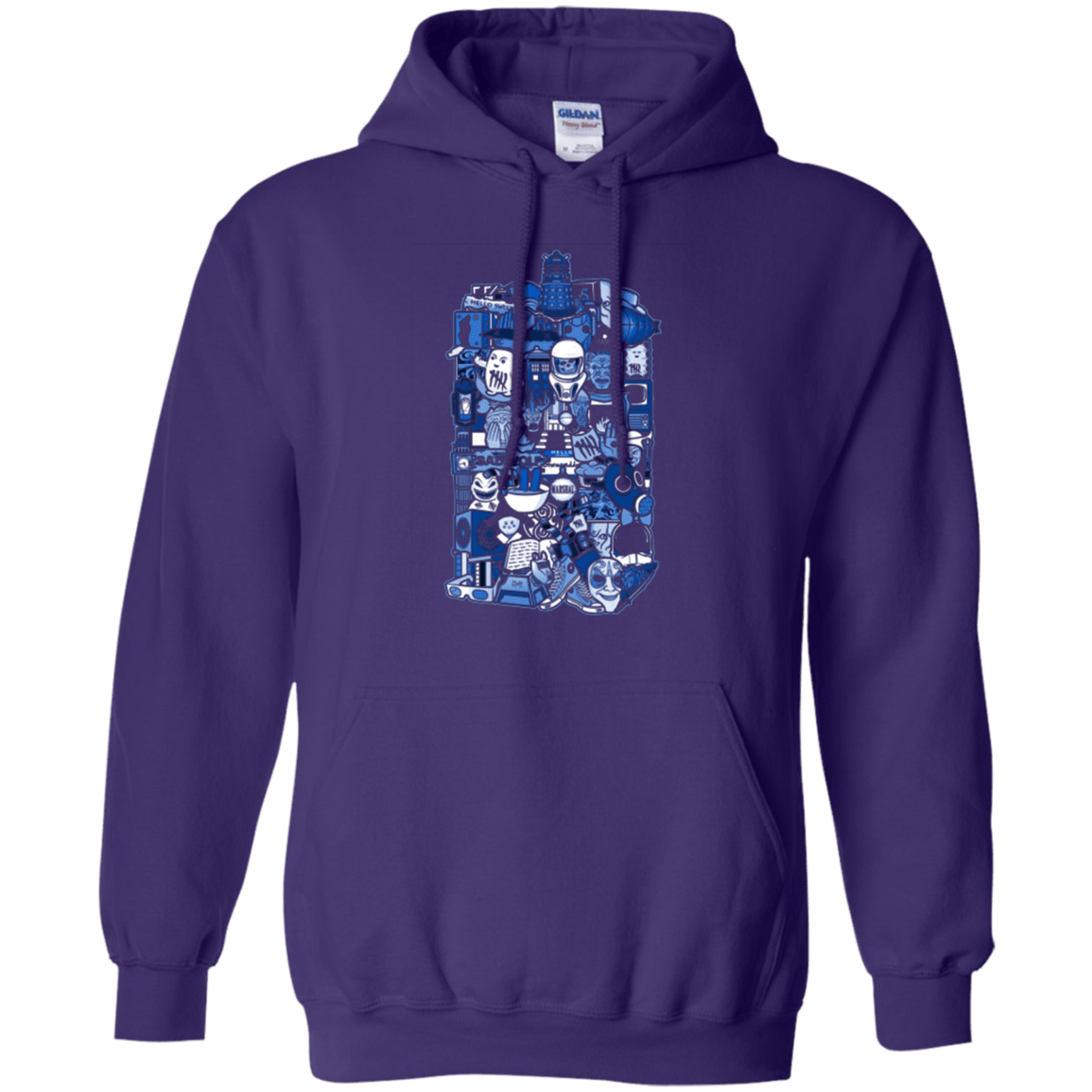 Sweatshirts Purple / Small More On The Inside Pullover Hoodie