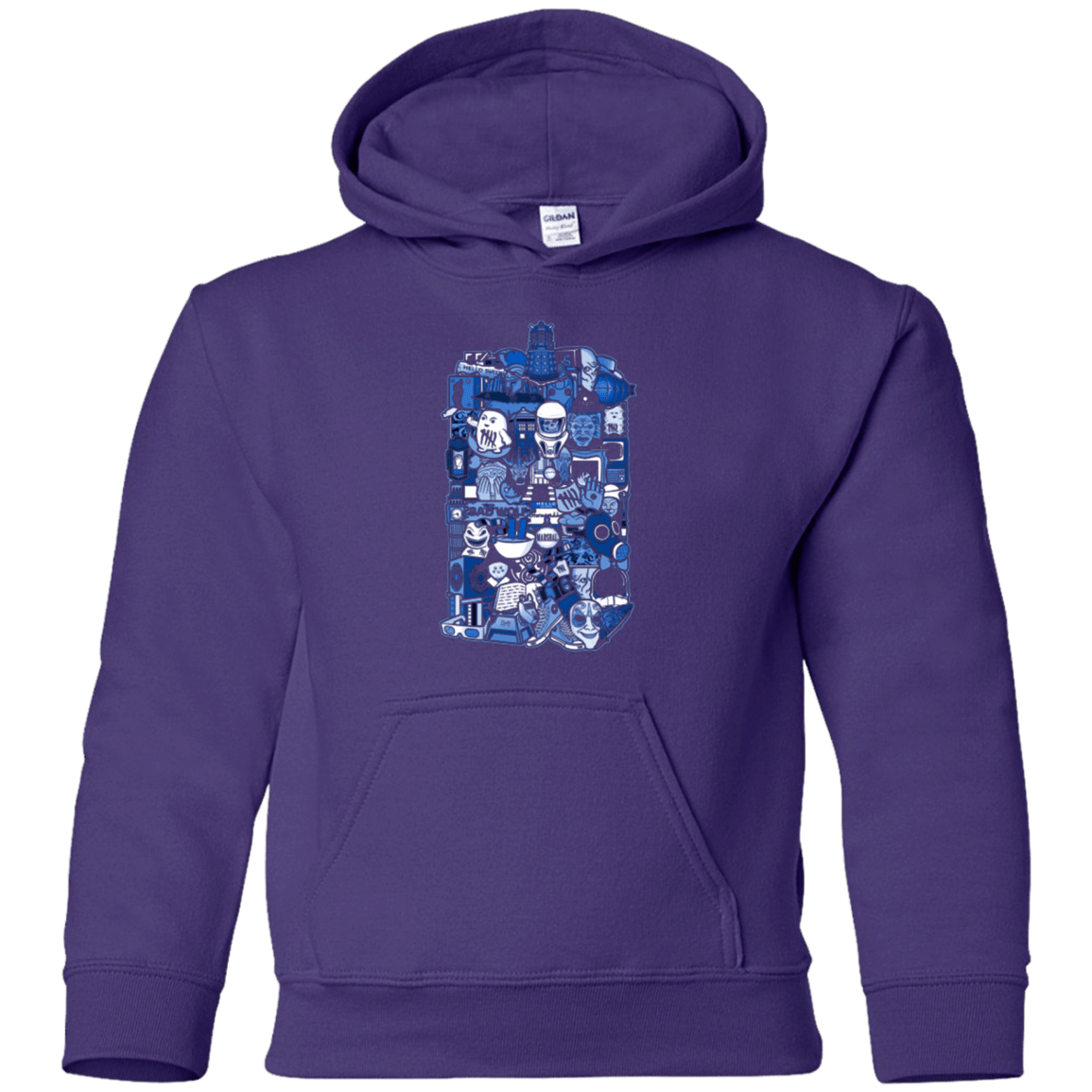 Sweatshirts Purple / YS More On The Inside Youth Hoodie