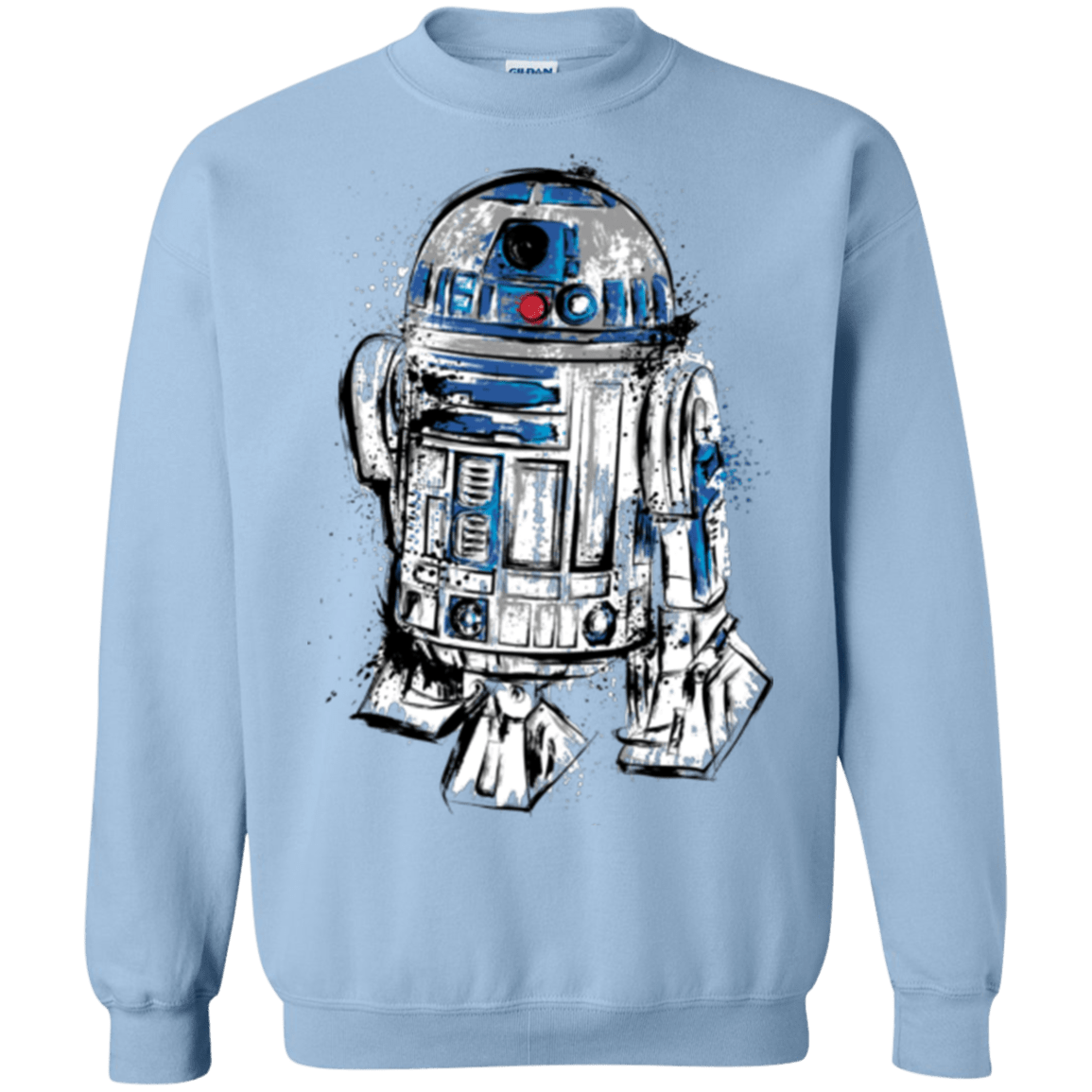 Sweatshirts Light Blue / Small More than a droid Crewneck Sweatshirt