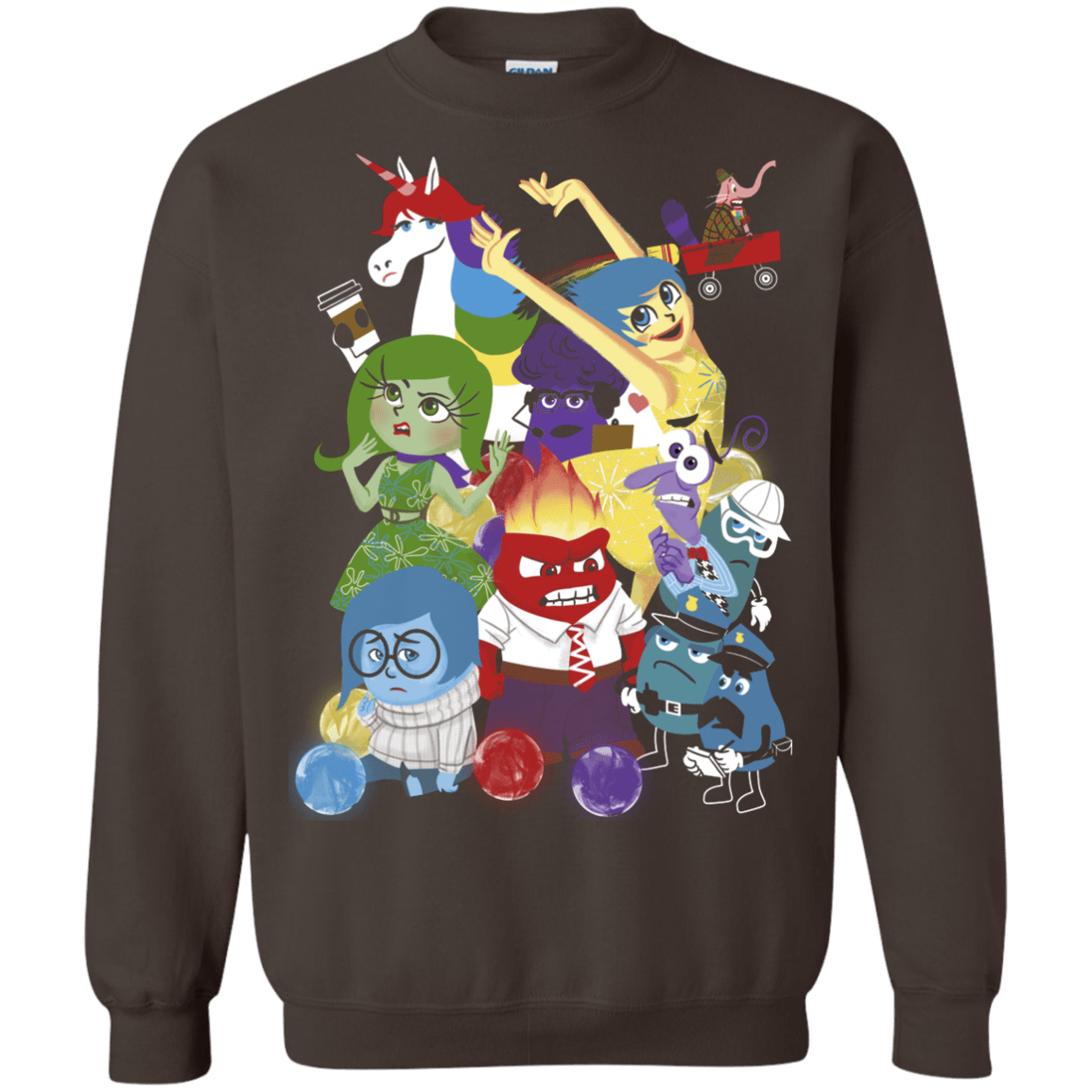 Sweatshirts Dark Chocolate / Small More than a feeling Crewneck Sweatshirt