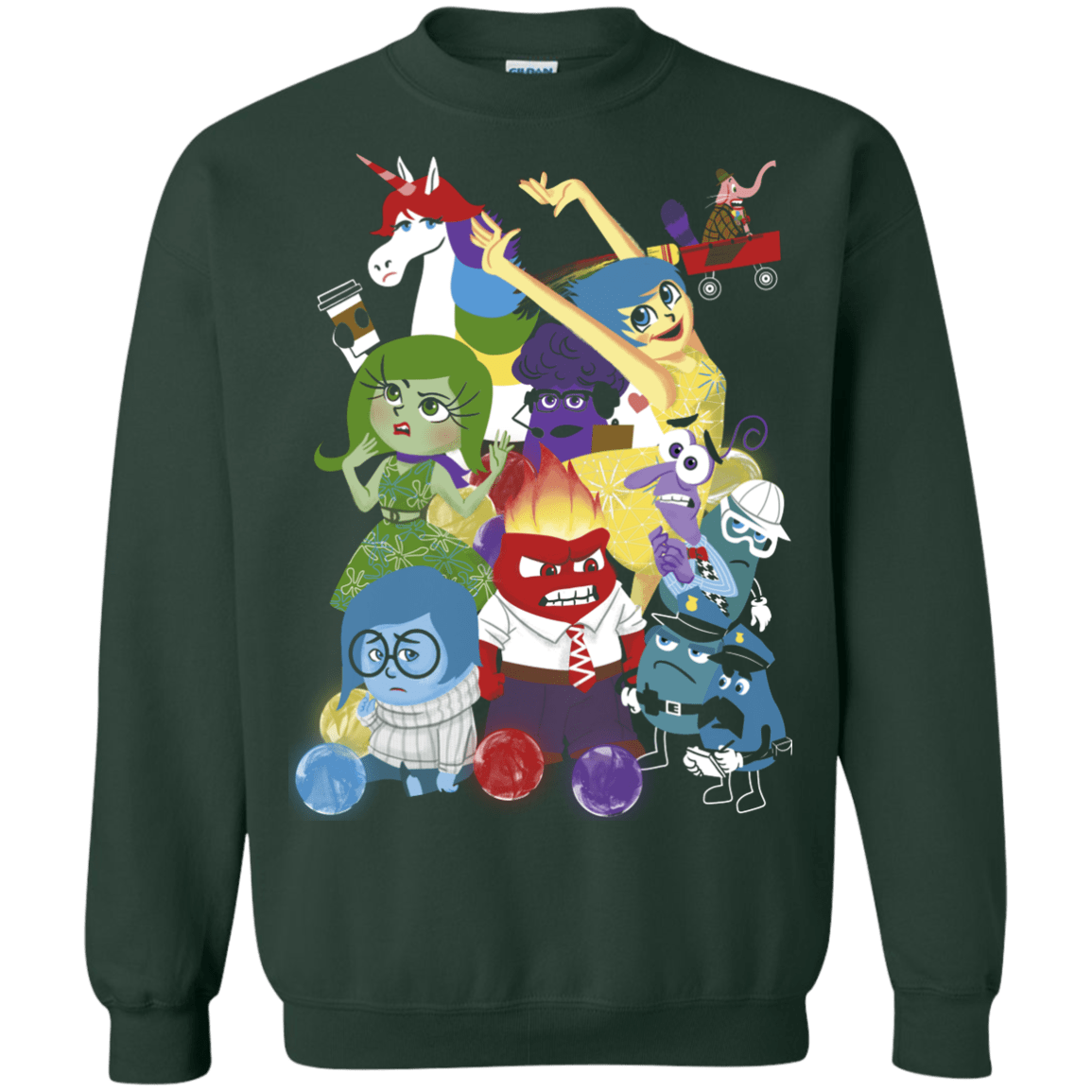 Sweatshirts Forest Green / Small More than a feeling Crewneck Sweatshirt