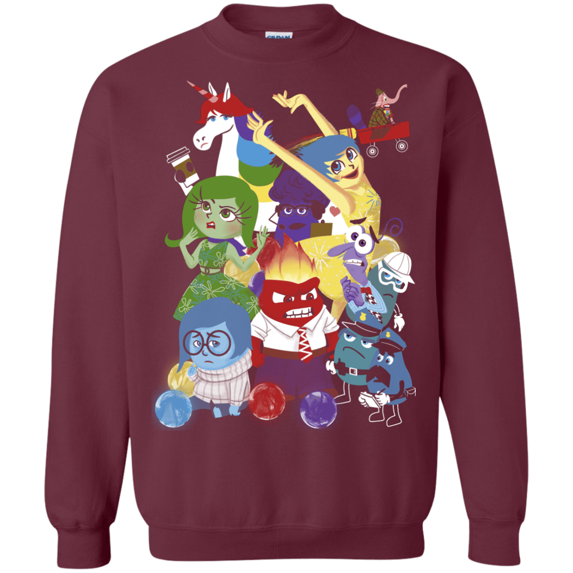 Sweatshirts Maroon / Small More than a feeling Crewneck Sweatshirt