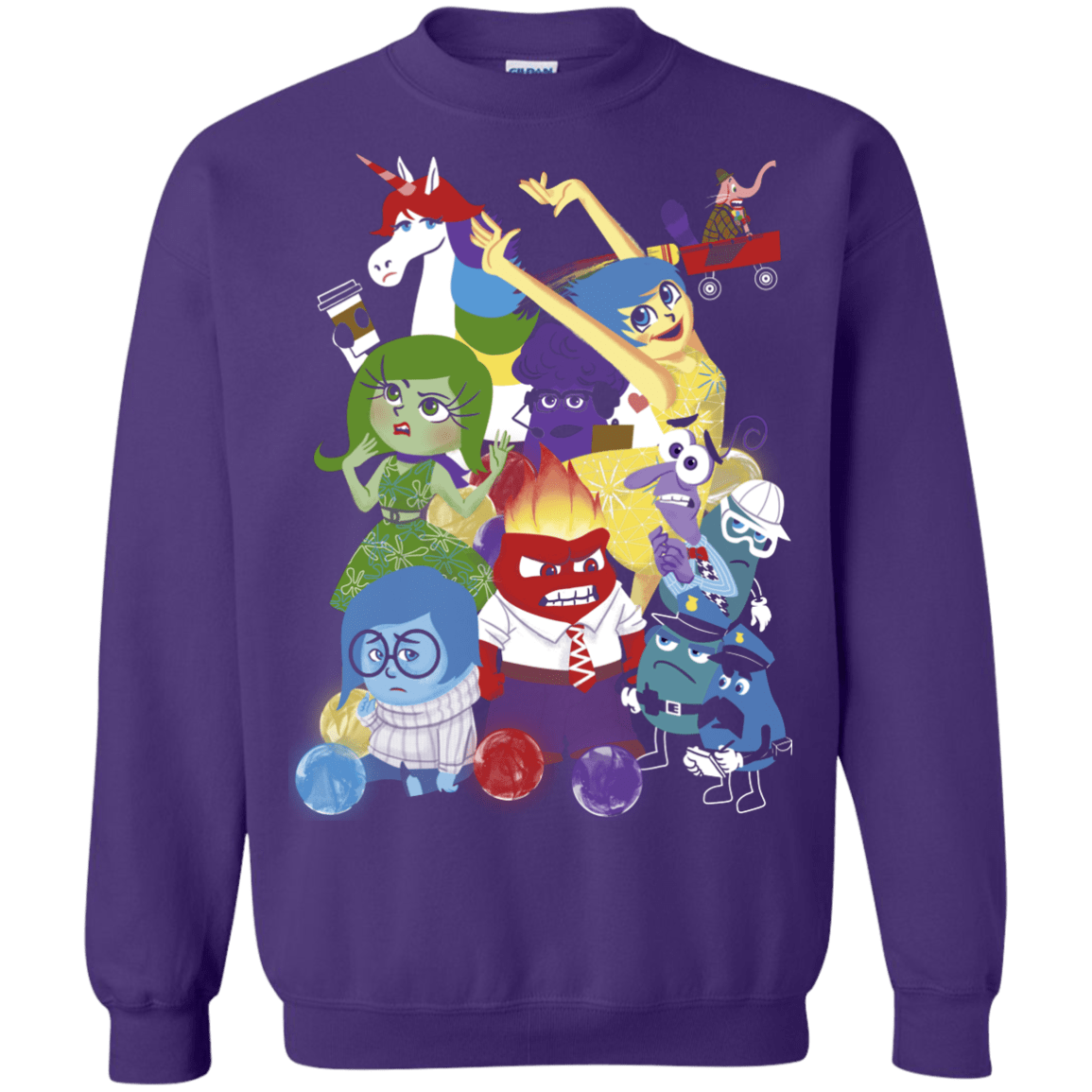 Sweatshirts Purple / Small More than a feeling Crewneck Sweatshirt