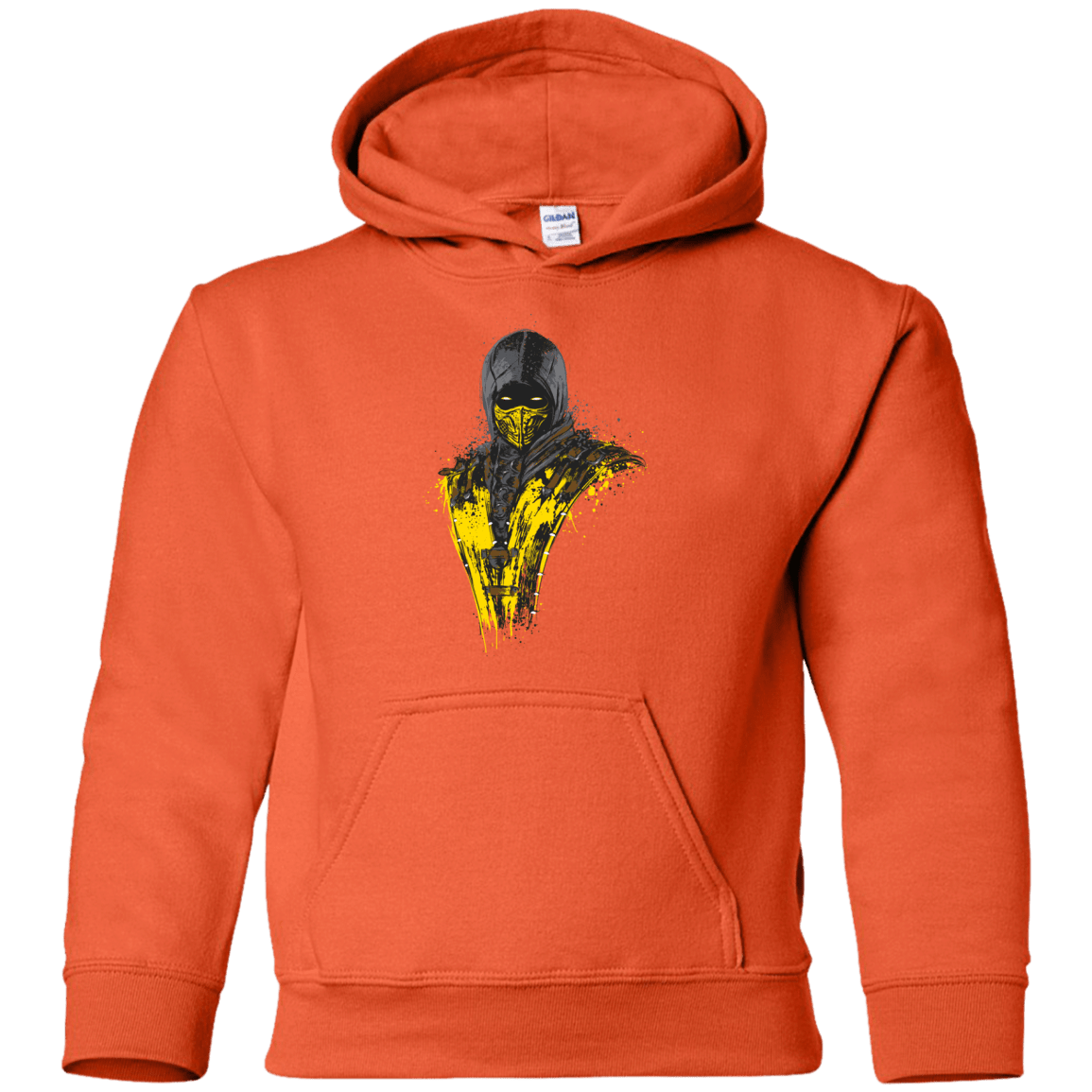 Sweatshirts Orange / YS Mortal Fire Youth Hoodie