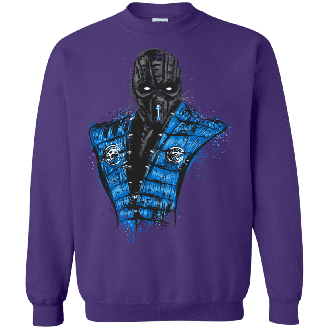 Sweatshirts Purple / S Mortal Ice Crewneck Sweatshirt