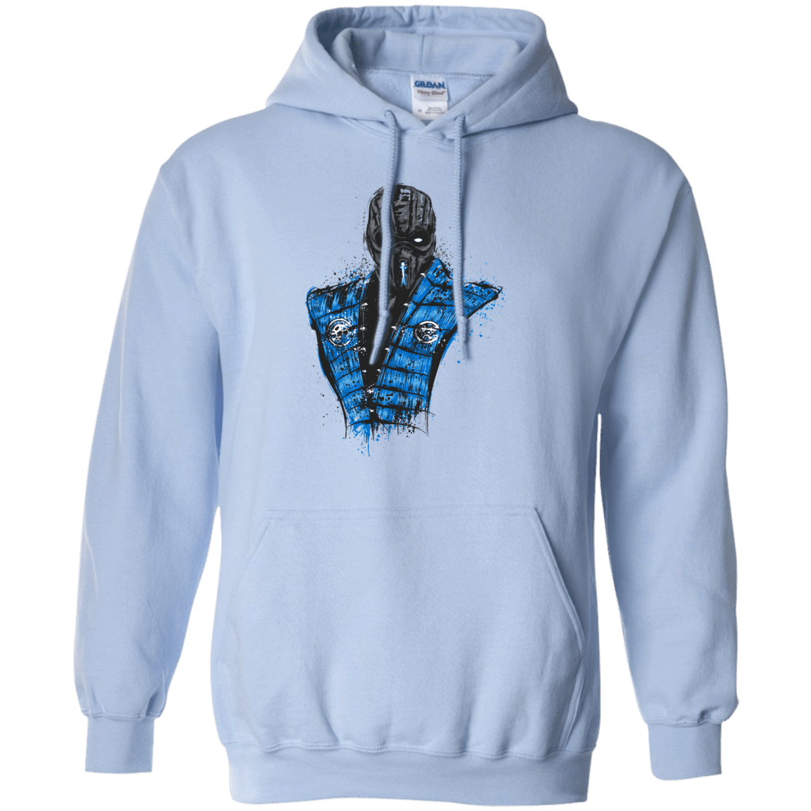 Sweatshirts Light Blue / S Mortal Ice Pullover Hoodie