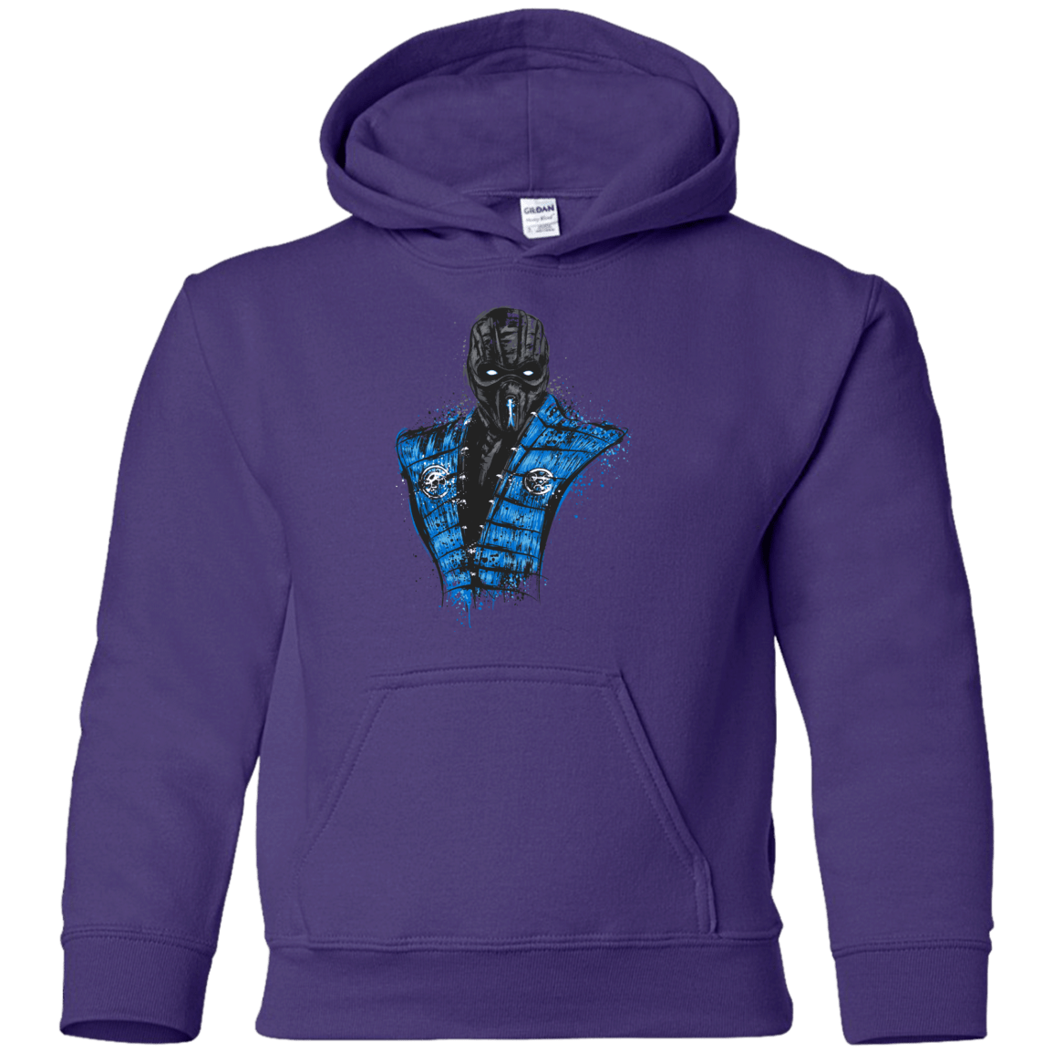 Sweatshirts Purple / YS Mortal Ice Youth Hoodie