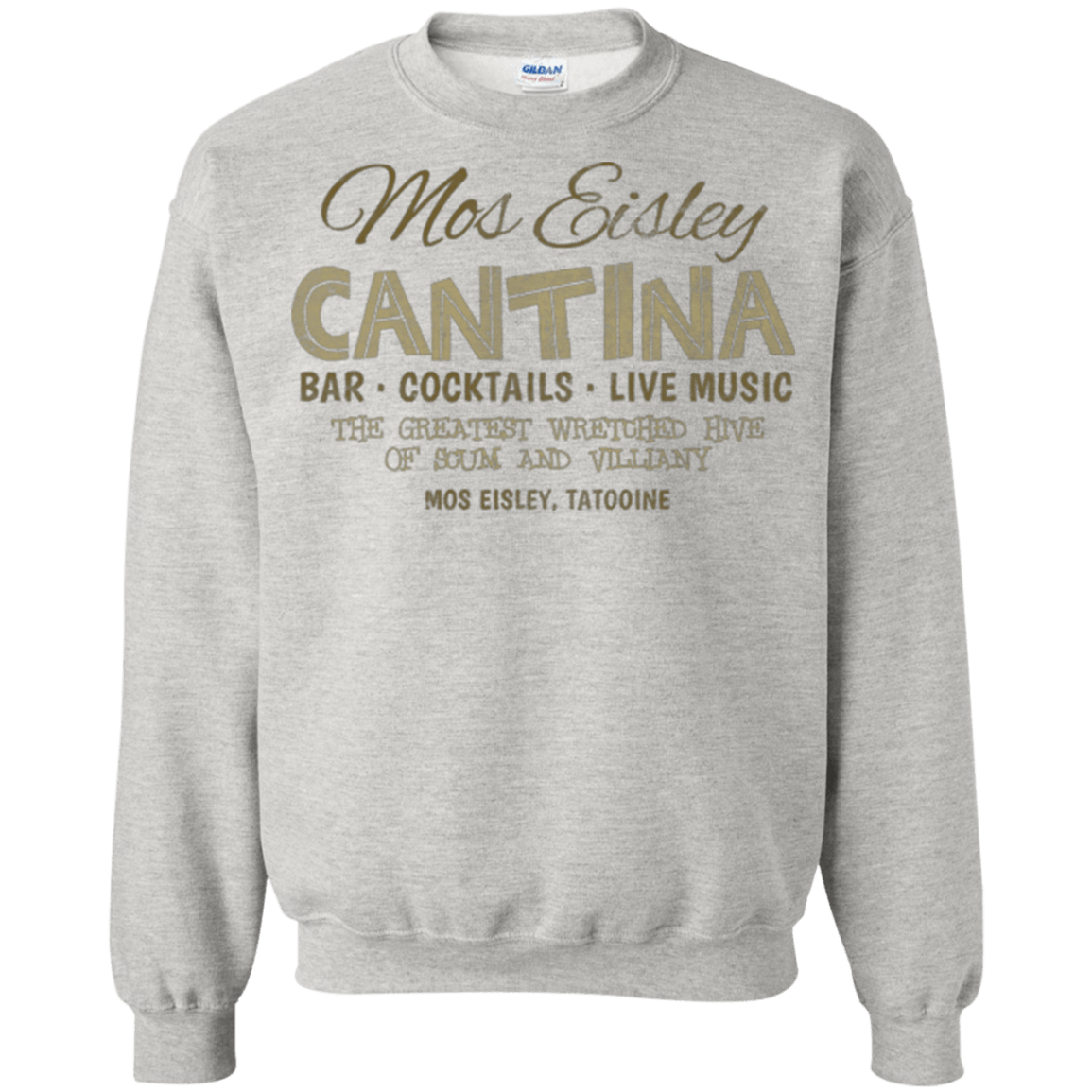 Sweatshirts Ash / Small Mos Eisley Cantina Crewneck Sweatshirt