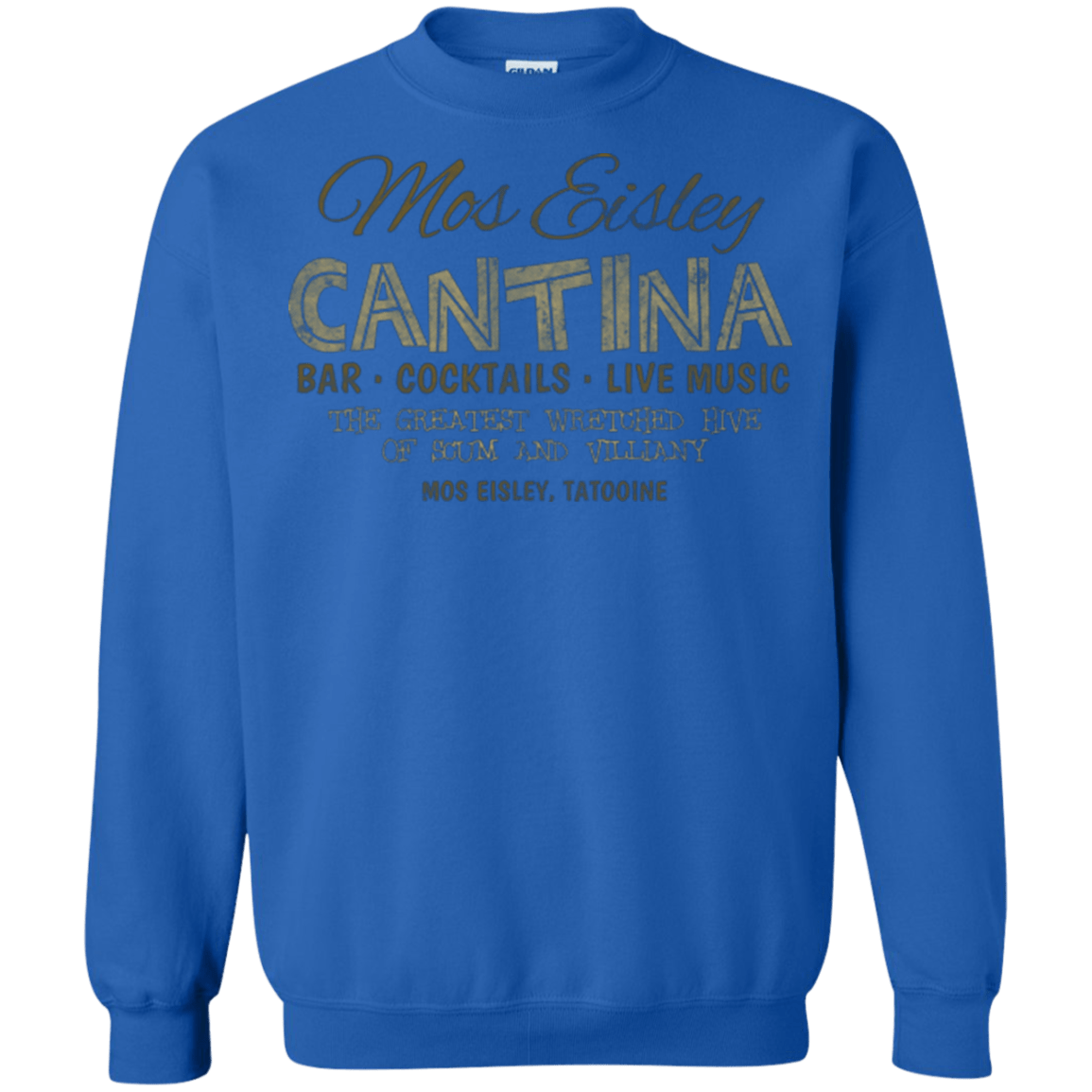Sweatshirts Royal / Small Mos Eisley Cantina Crewneck Sweatshirt