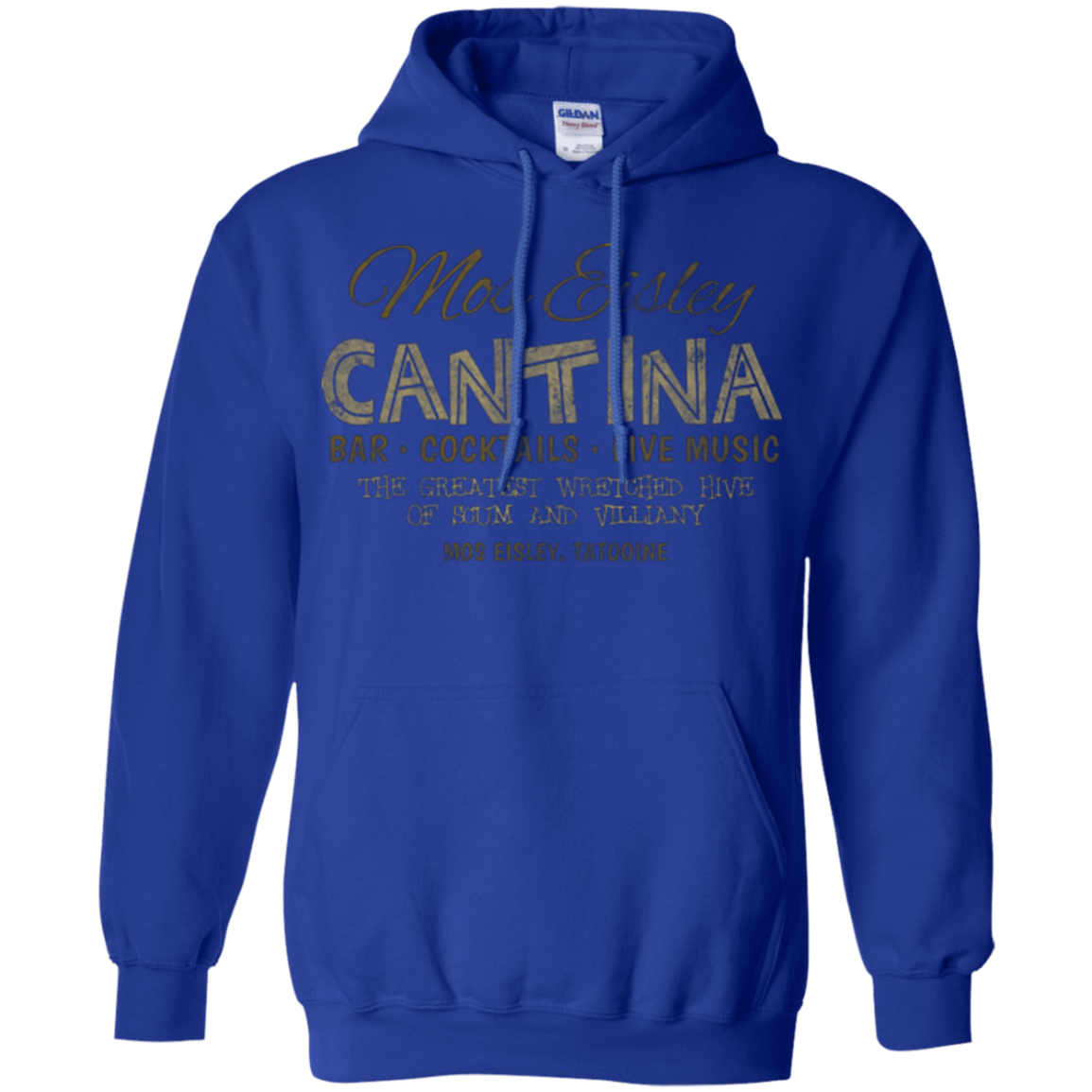 Sweatshirts Royal / Small Mos Eisley Cantina Pullover Hoodie