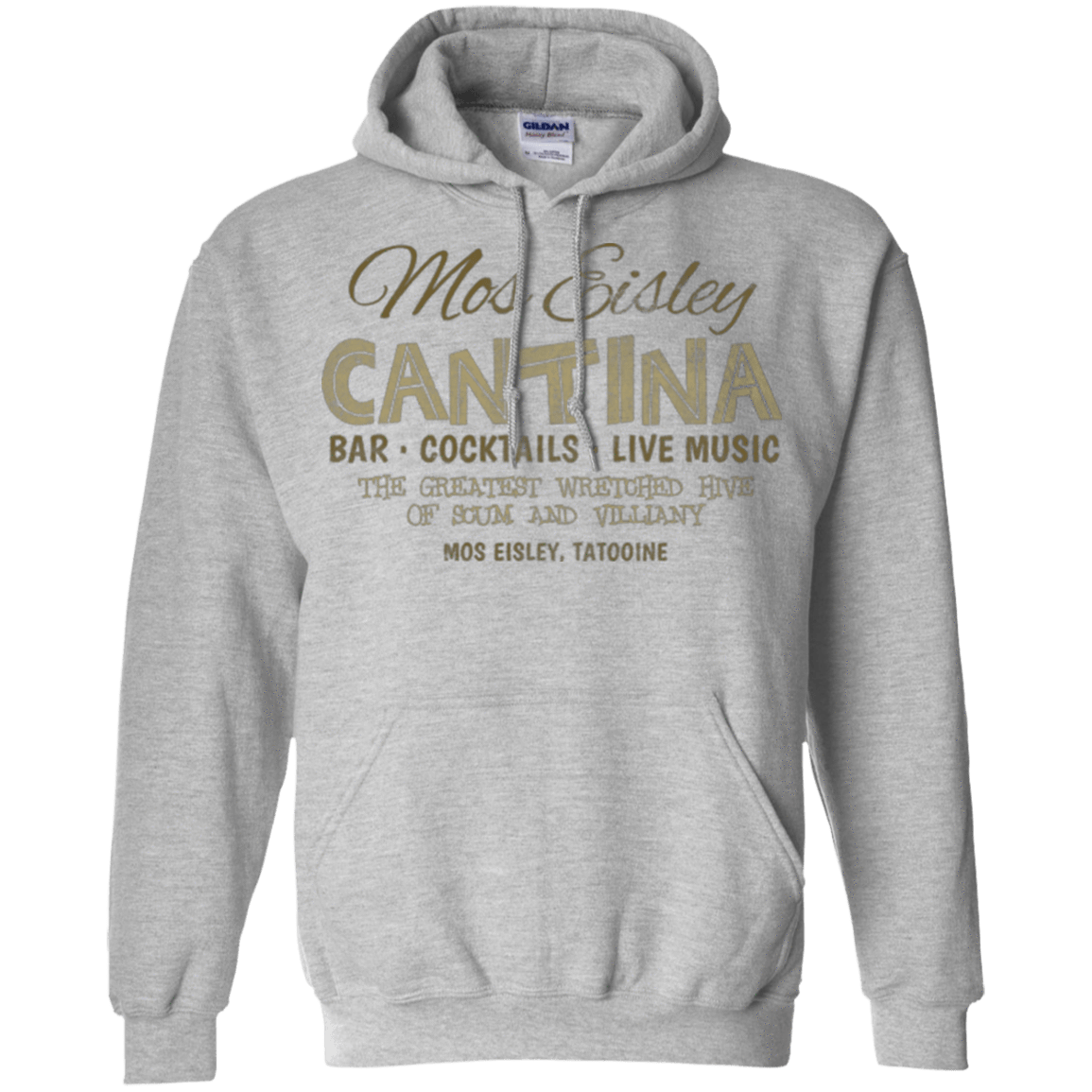 Sweatshirts Sport Grey / Small Mos Eisley Cantina Pullover Hoodie